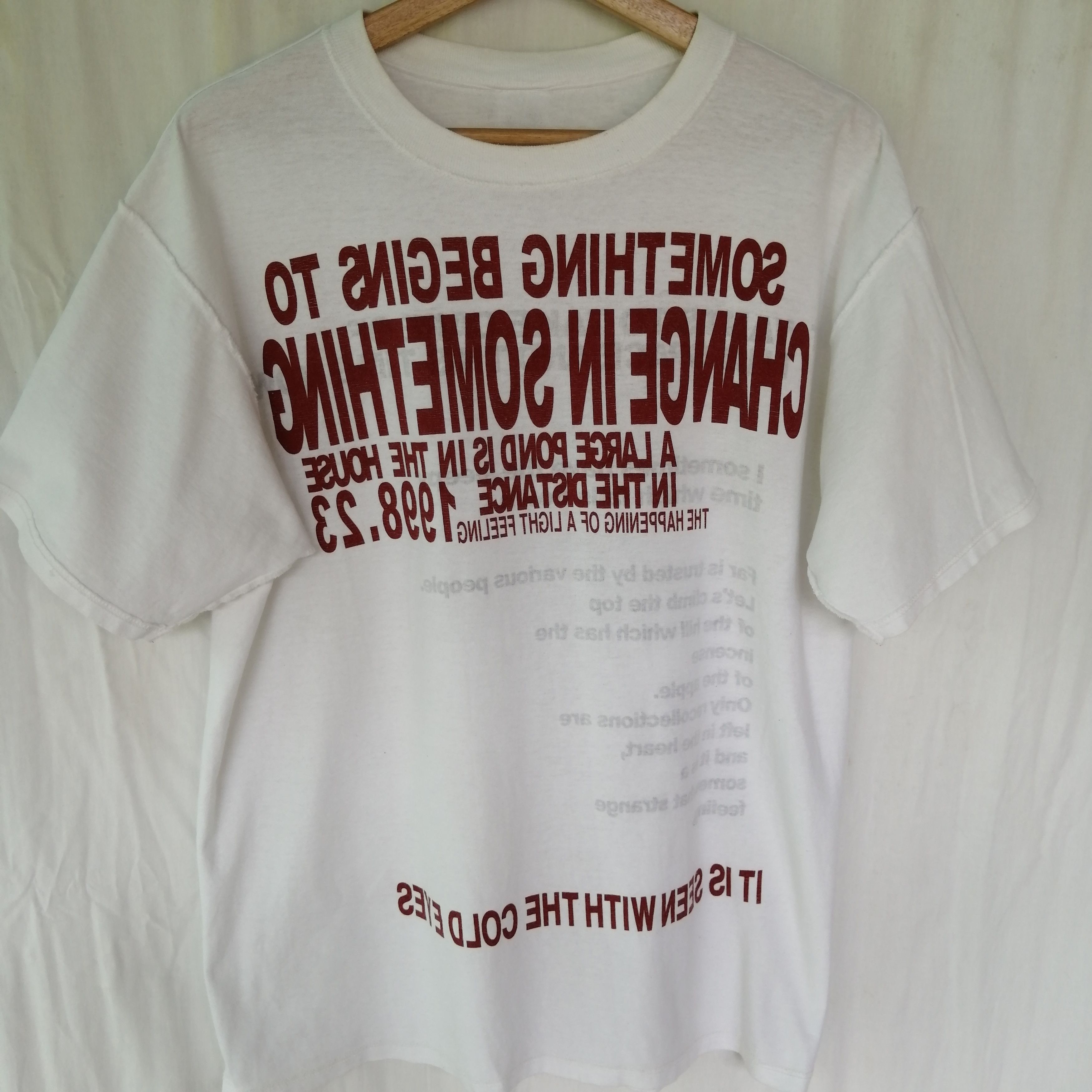 Anvil vintage quotes tshirt two in one anvil Size US L / EU 52-54 / 3 - 3 Thumbnail