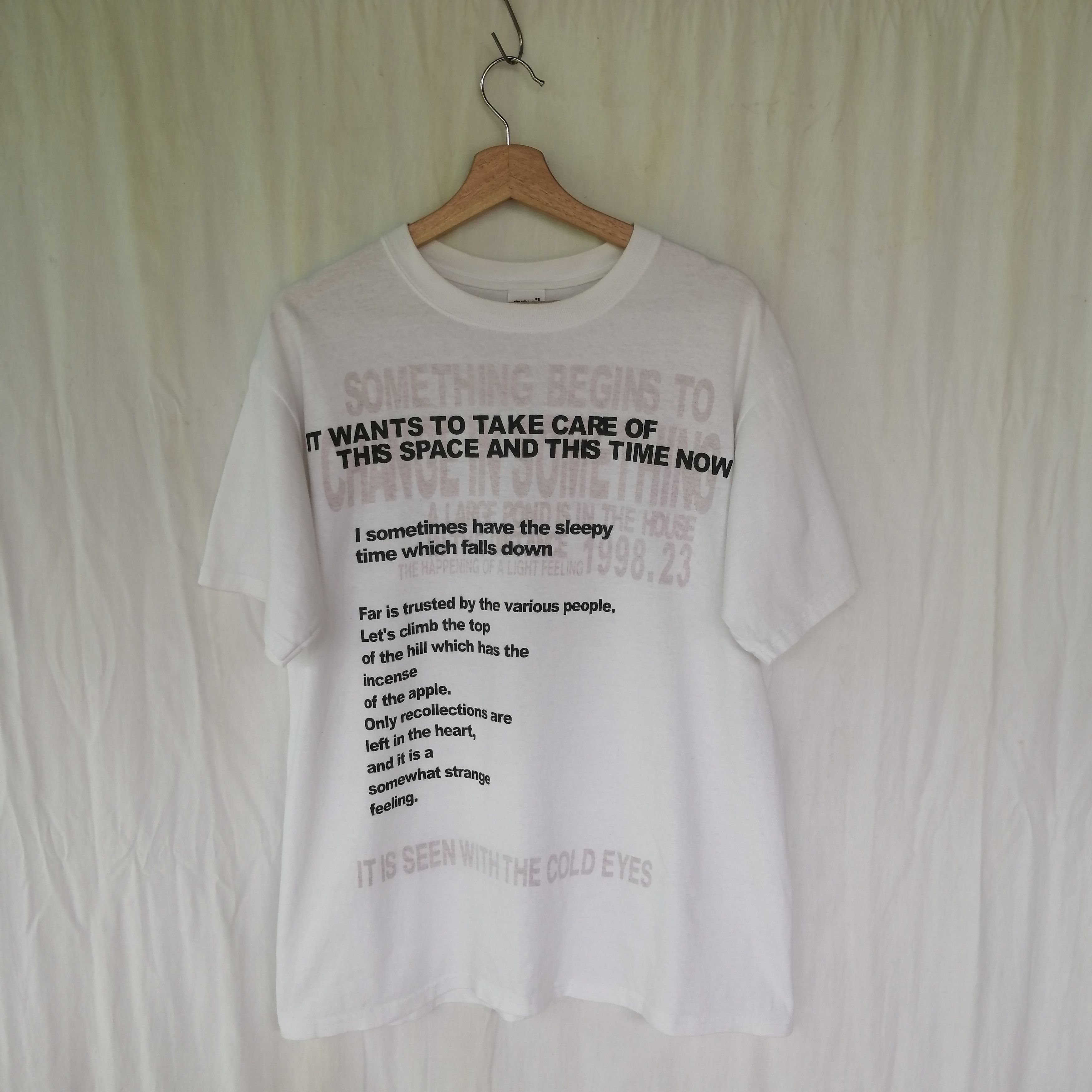 vintage quotes tshirt two in one anvil