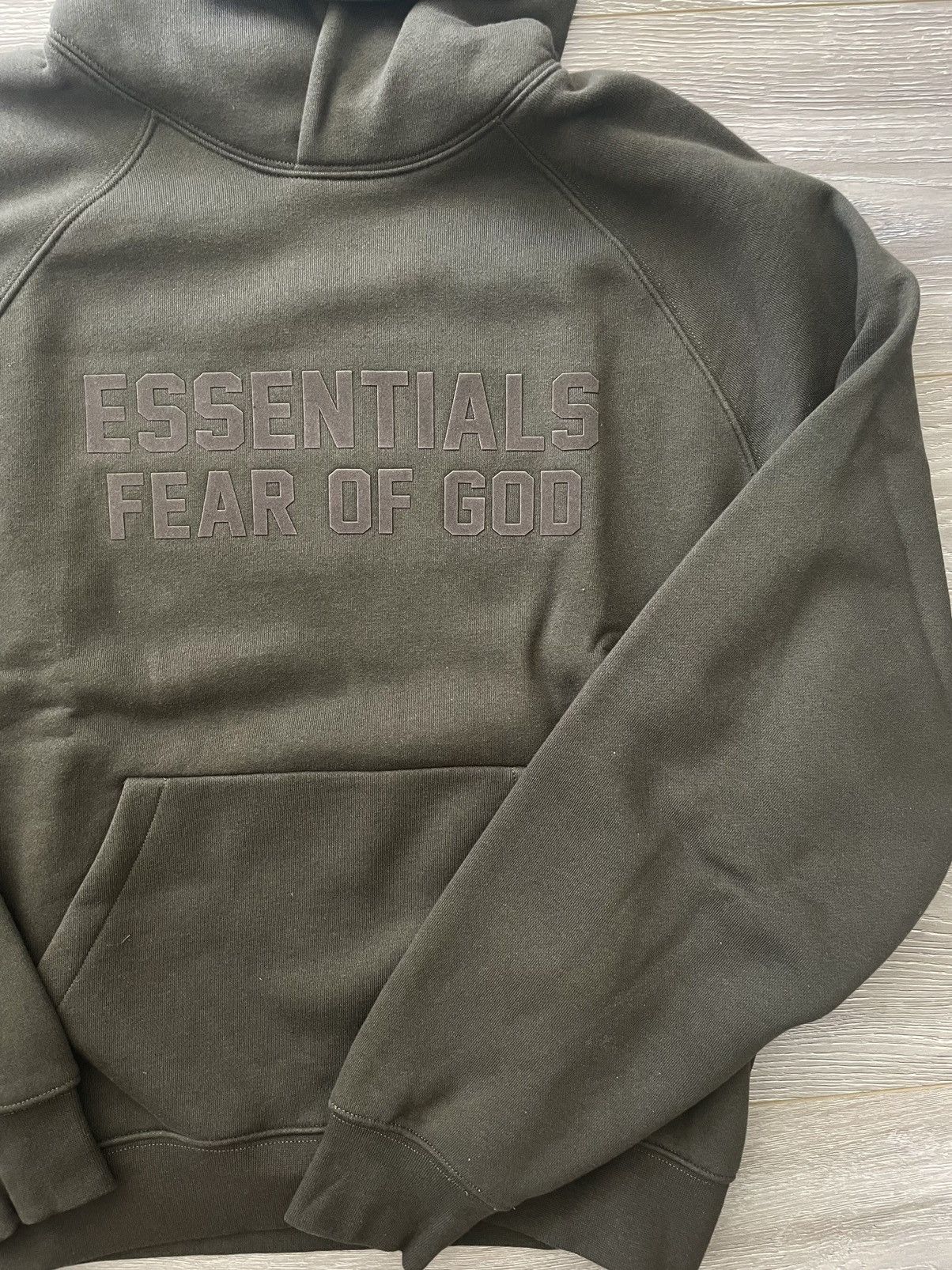 Essentials × FOG × Fear of God Fear of God Essentials Off Black Hoodie Size US M / EU 48-50 / 2 - 3 Thumbnail