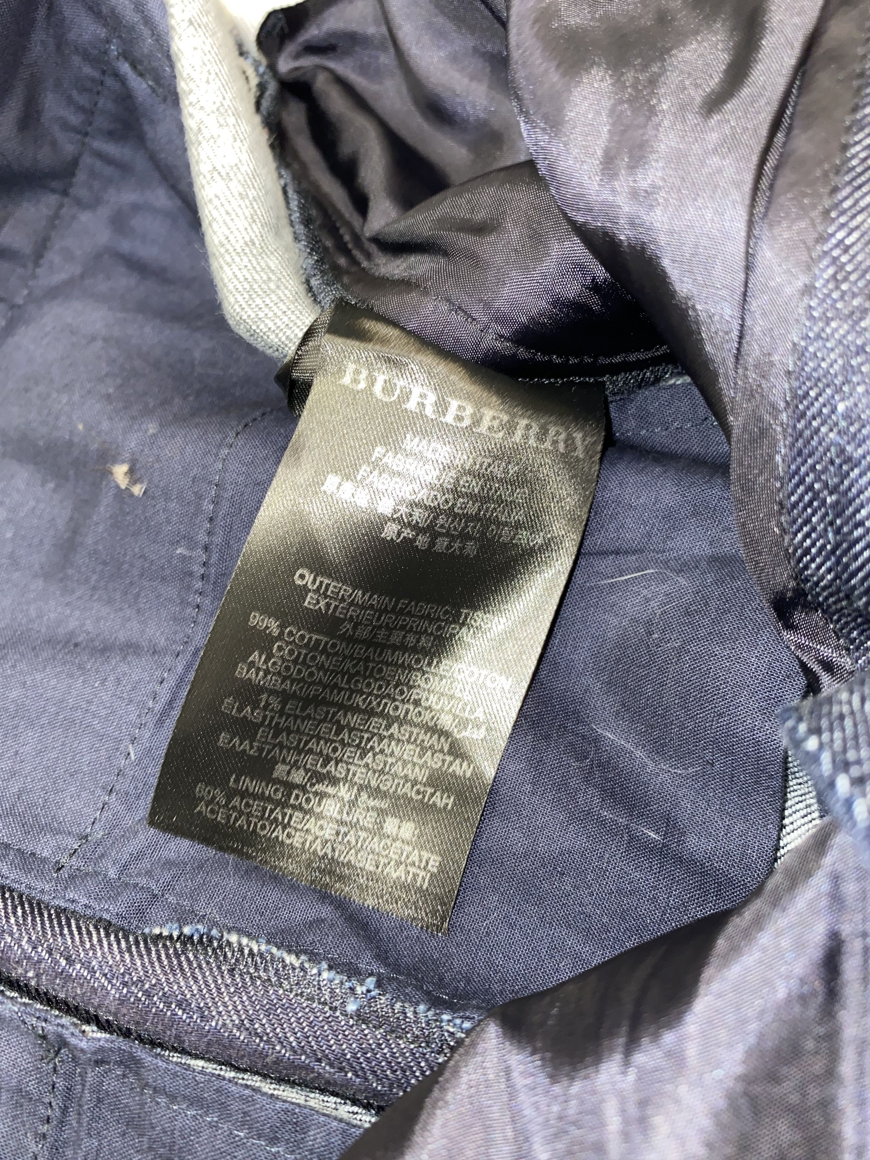 Burberry Prorsum Burberry Prorsum Formal Like Denim Pants Size US 30 / EU 46 - 15 Thumbnail