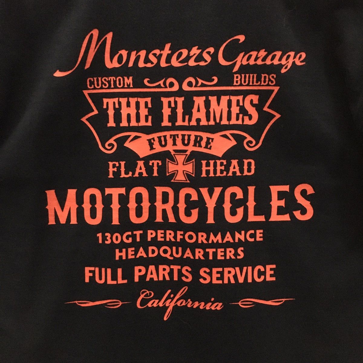 Japanese Brand × The Flat Head × Vintage Rare Vintage THE FLAT HEAD MOTORCYCLES Tshirt Size US S / EU 44-46 / 1 - 7 Thumbnail