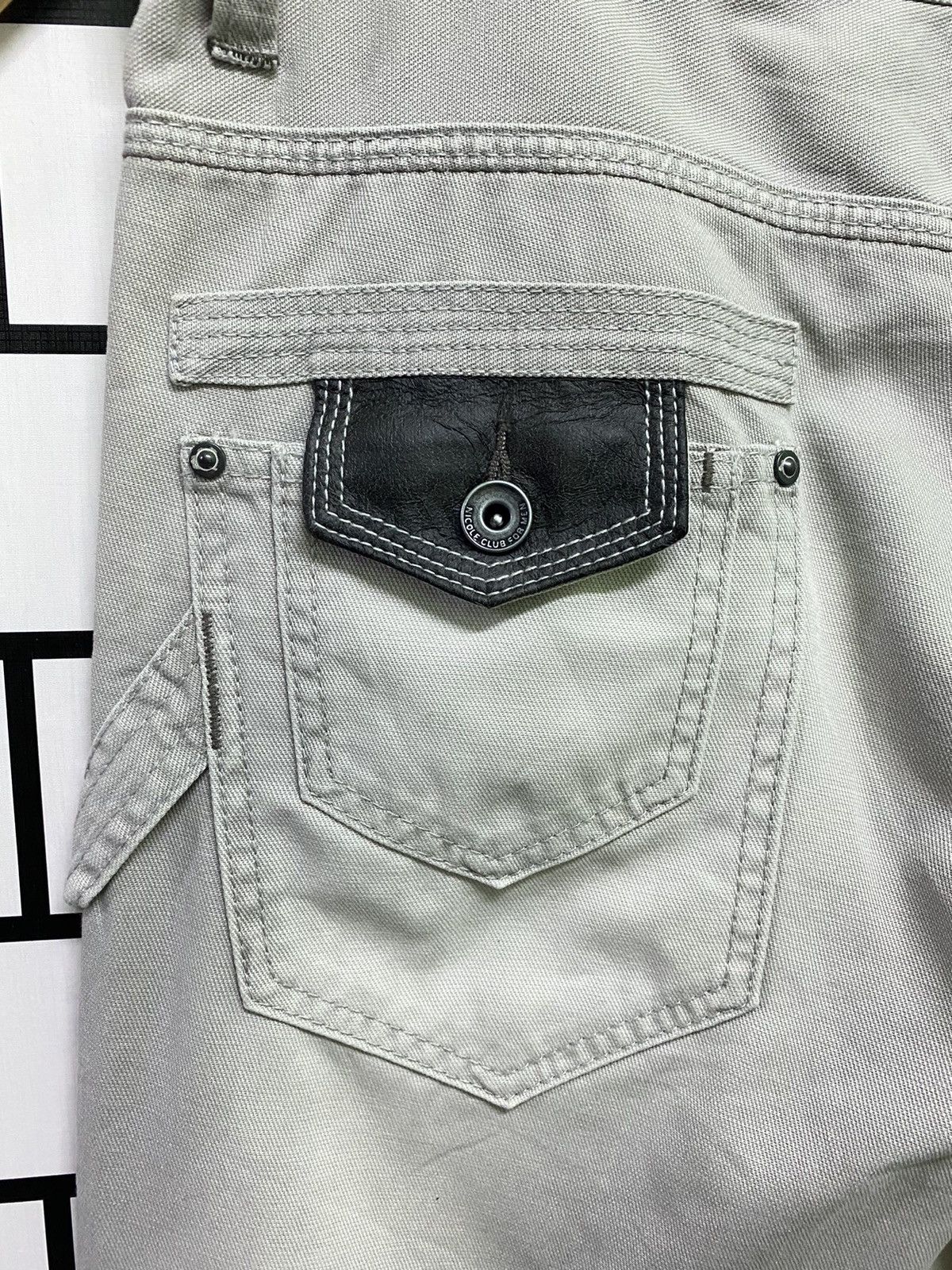 Japanese Brand × Matsuda NICOLE CLUB FOR MEN Flared Carpenter Style Acid Wash Pants Size US 32 / EU 48 - 11 Thumbnail
