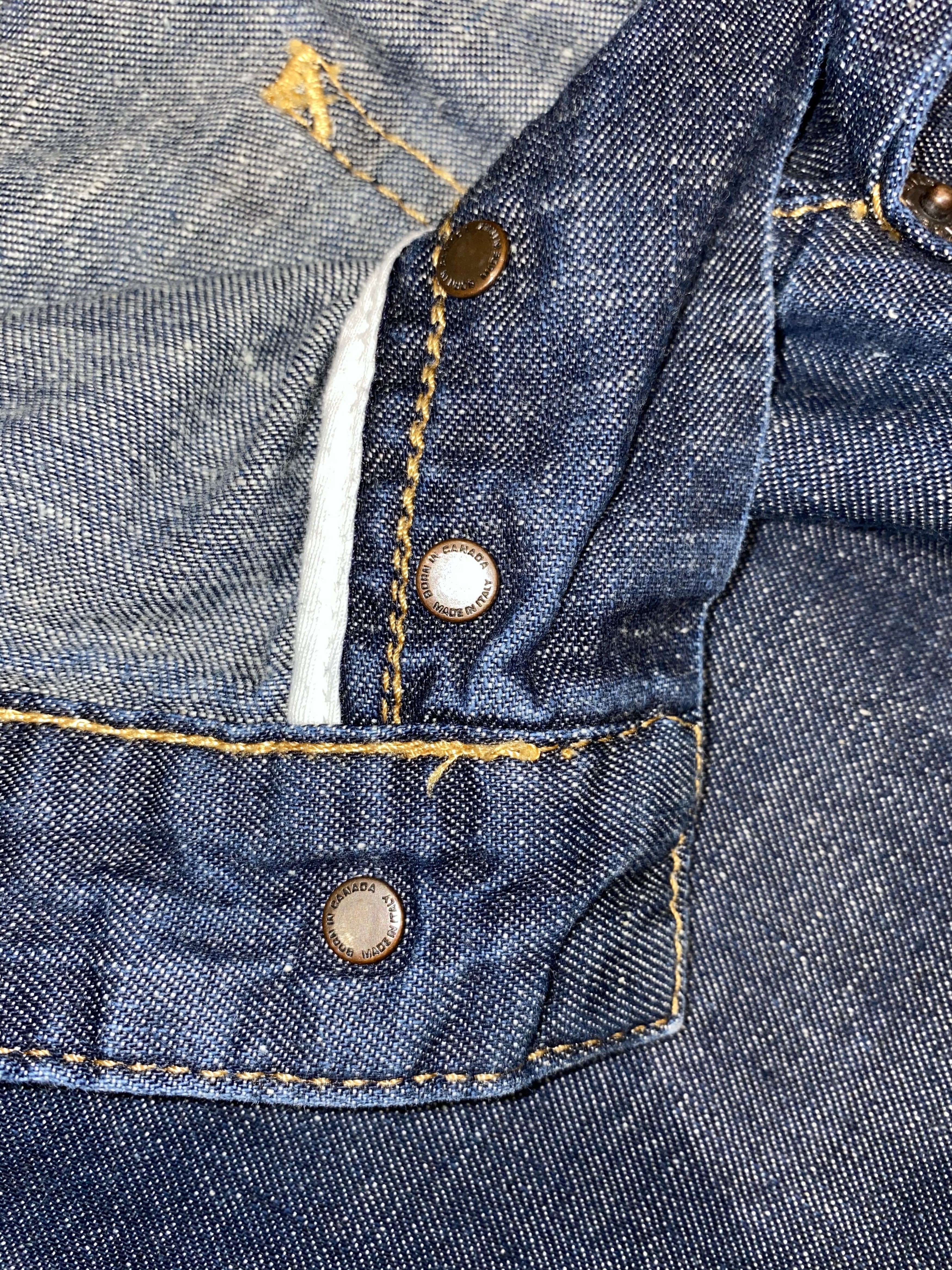 Dsquared2 FW14 Dsquared2 Light Dark Indigo Styled Denim Pants Size US 32 / EU 48 - 13 Thumbnail
