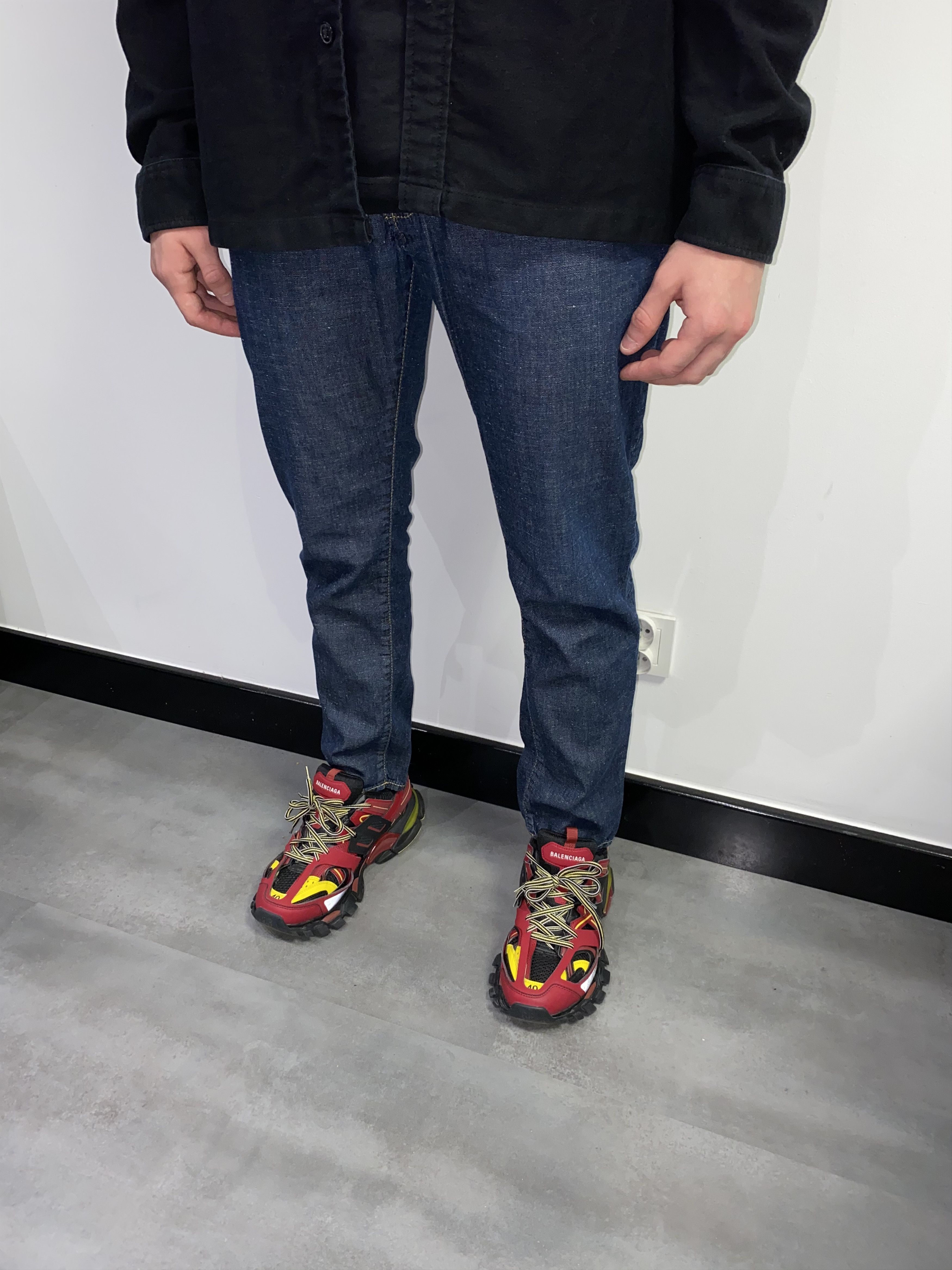 Dsquared2 FW14 Dsquared2 Light Dark Indigo Styled Denim Pants Size US 32 / EU 48 - 1 Thumbnail