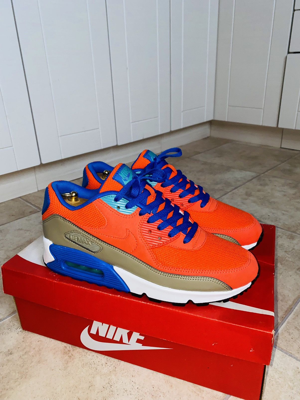 Nike × atmos NikeLab Air Max 90 Bw 180 Tn KAWS 95 Maharishi Bw Size US 9.5 / EU 42-43 - 6 Thumbnail