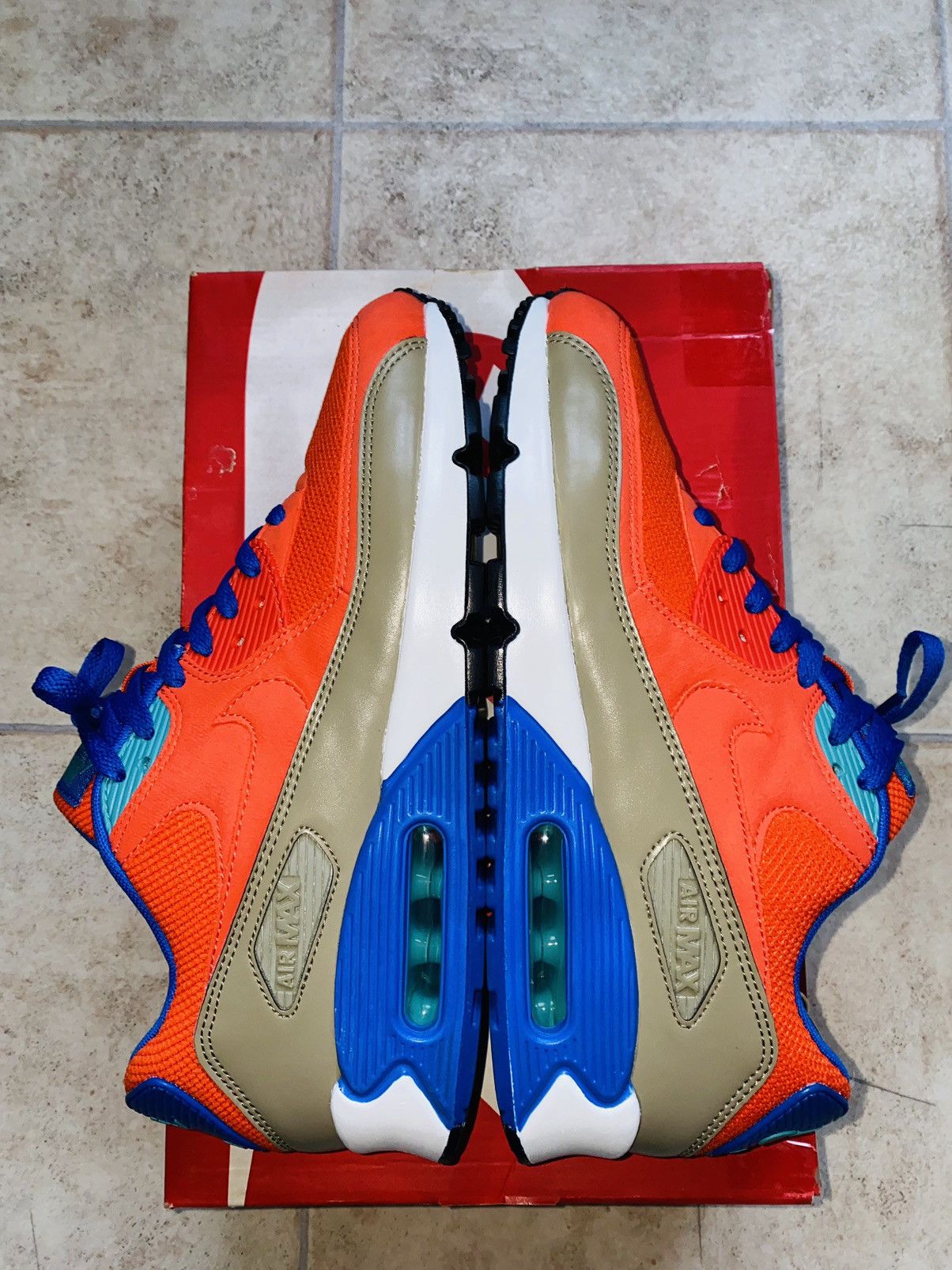 Nike × atmos NikeLab Air Max 90 Bw 180 Tn KAWS 95 Maharishi Bw Size US 9.5 / EU 42-43 - 15 Thumbnail