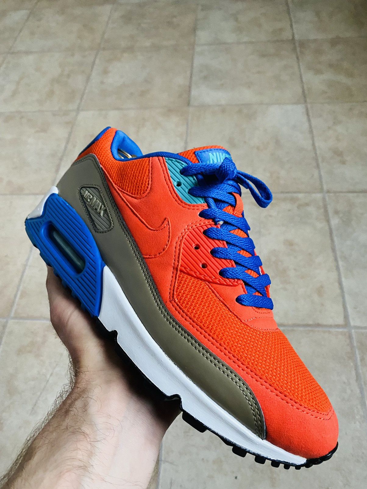 Nike × atmos NikeLab Air Max 90 Bw 180 Tn KAWS 95 Maharishi Bw Size US 9.5 / EU 42-43 - 4 Thumbnail