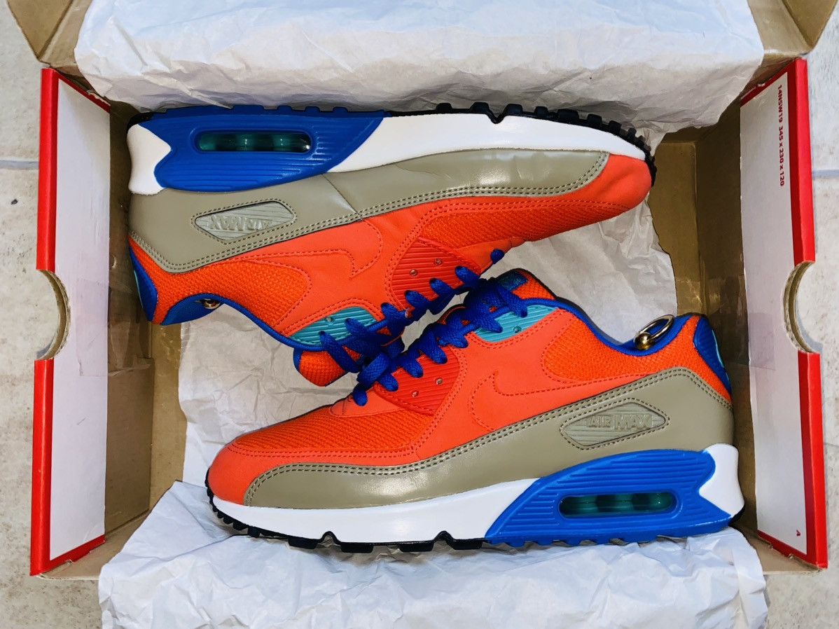 Nike × atmos NikeLab Air Max 90 Bw 180 Tn KAWS 95 Maharishi Bw Size US 9.5 / EU 42-43 - 2 Thumbnail