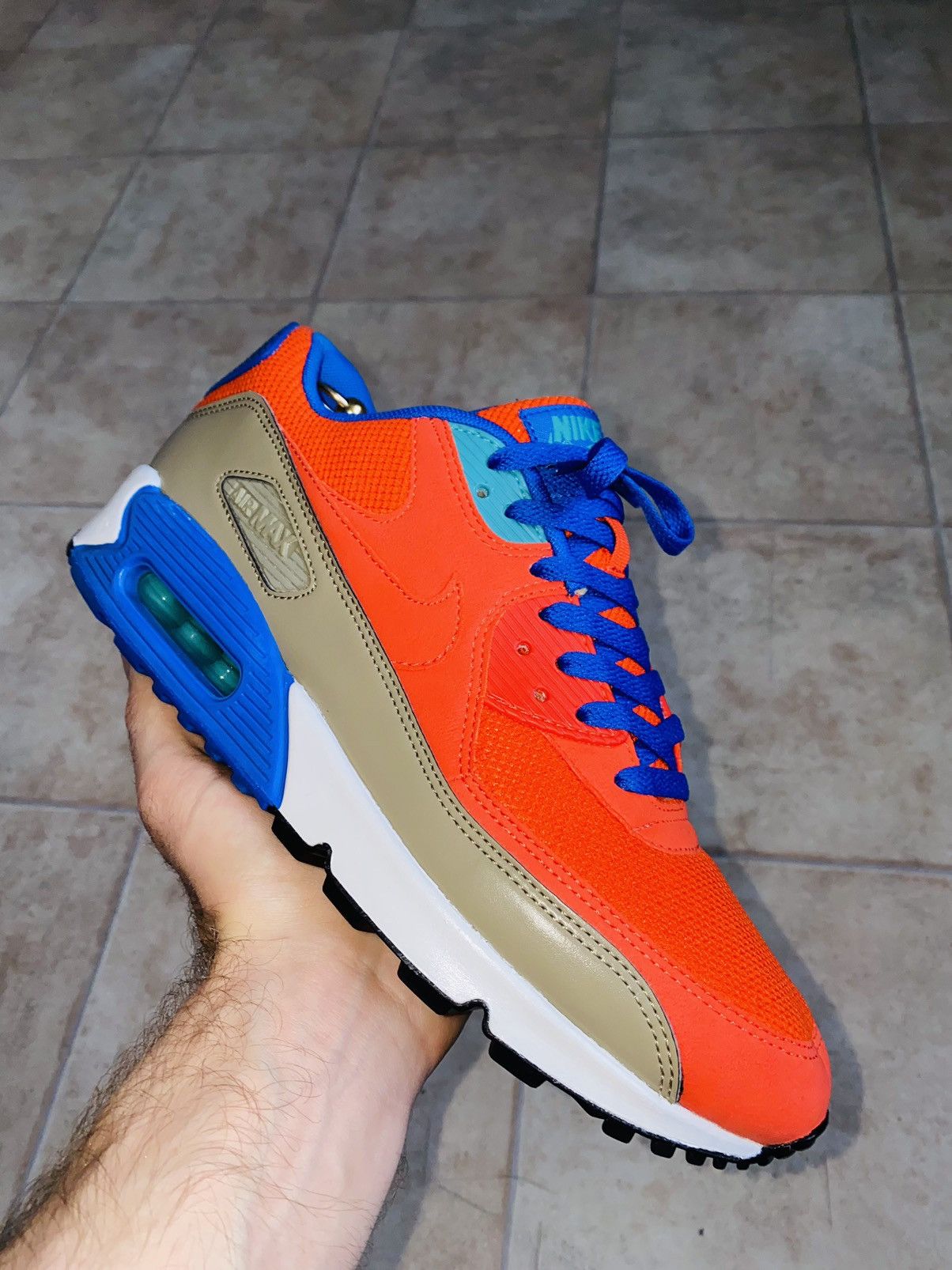 Nike × atmos NikeLab Air Max 90 Bw 180 Tn KAWS 95 Maharishi Bw Size US 9.5 / EU 42-43 - 14 Thumbnail