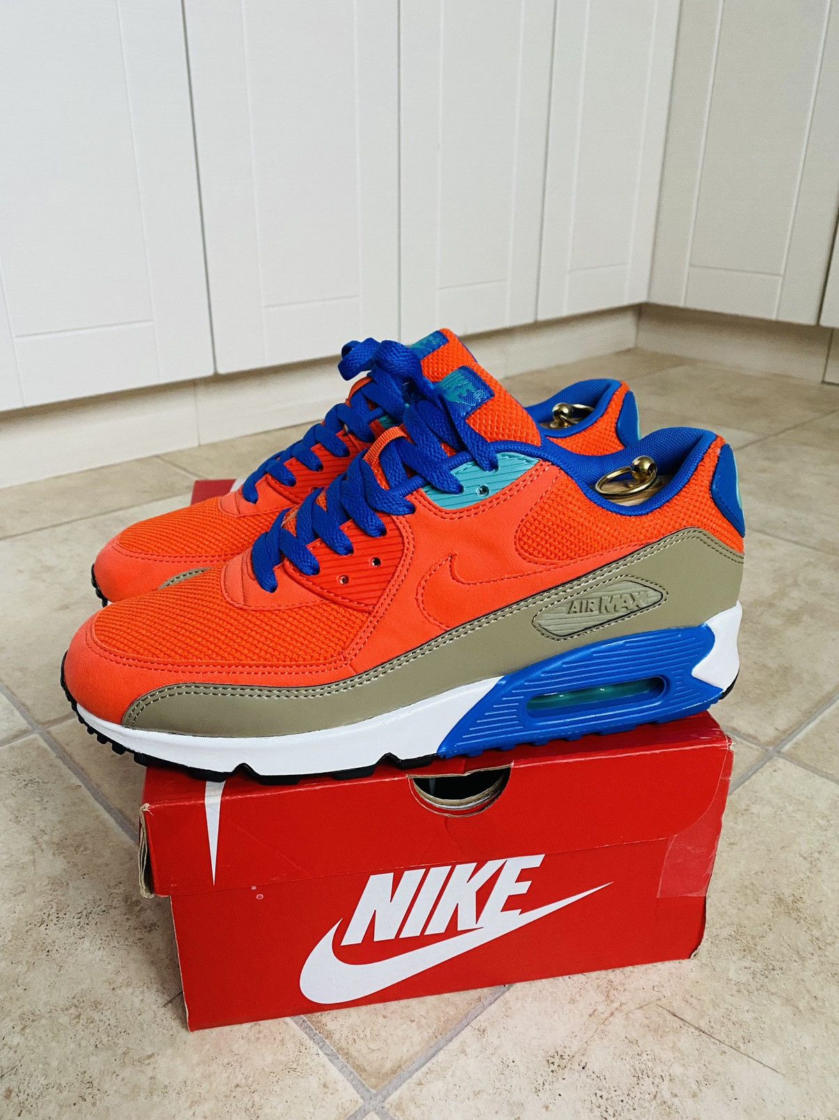 Nike × atmos NikeLab Air Max 90 Bw 180 Tn KAWS 95 Maharishi Bw Size US 9.5 / EU 42-43 - 18 Thumbnail