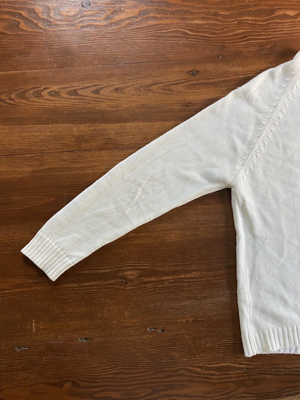 Vintage Vintage 80’s Full Button Cable Knit Cardigan Sweater Size L / US 10 / IT 46 - 14 Thumbnail