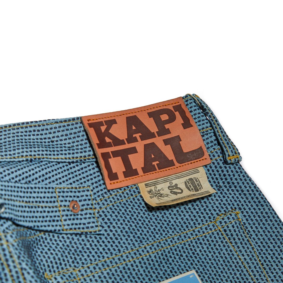 Kapital Kapital Century Denim No.3-S+A 5P Stone | Grailed