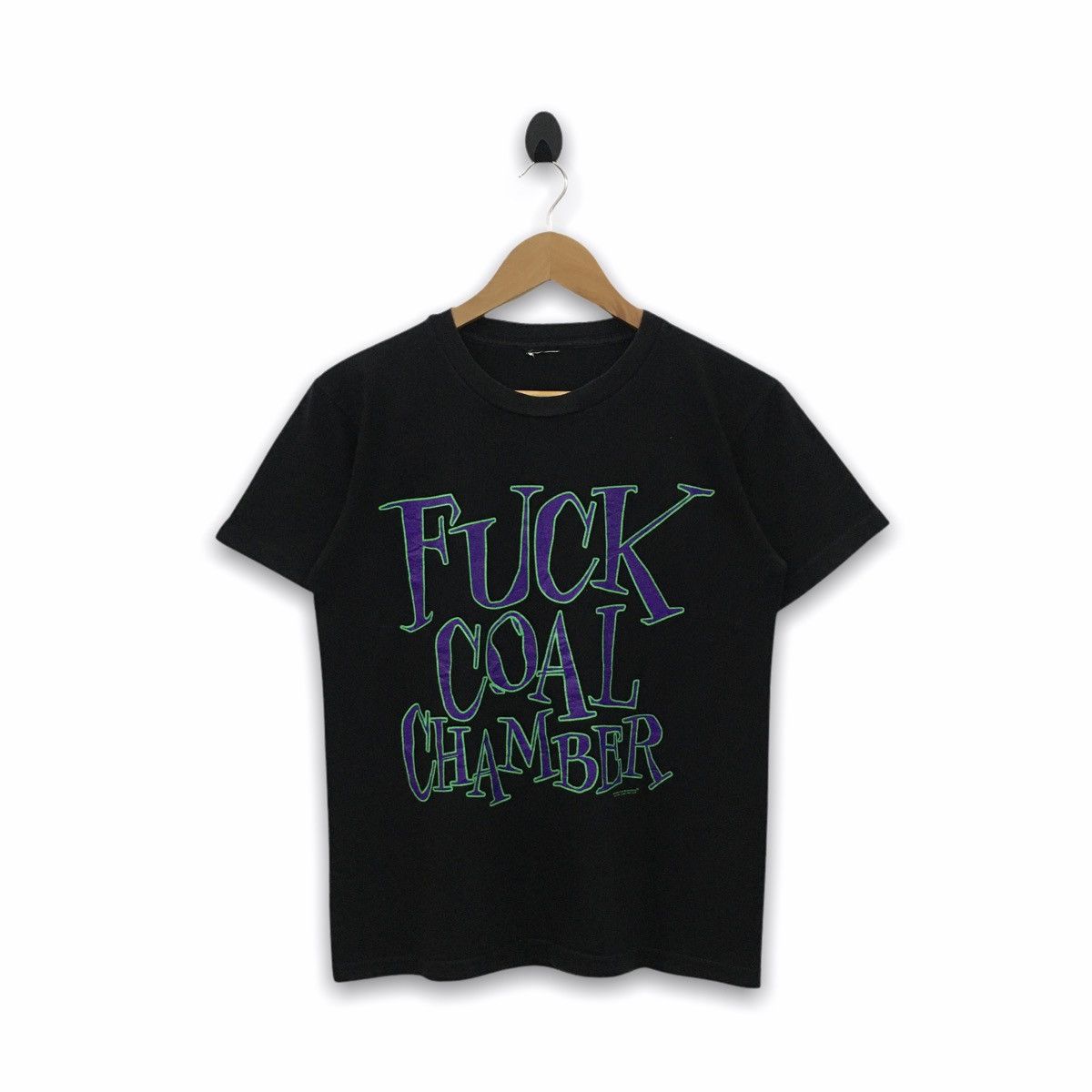Band Tees × Vintage Rare Vintage 1999 Fuck Coal Chamber Blue Grape T-Shirt Size US S / EU 44-46 / 1 - 1 Thumbnail