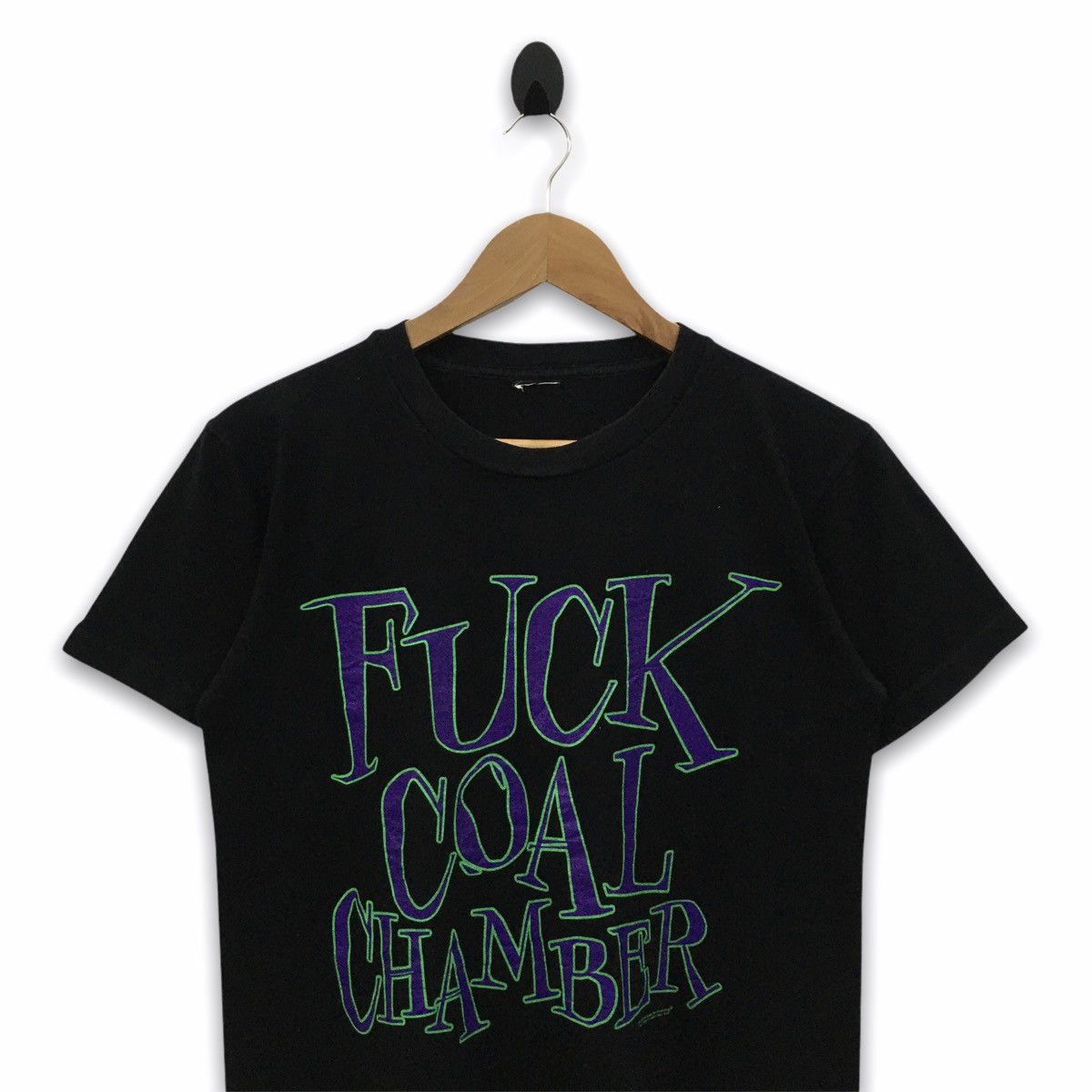 Band Tees × Vintage Rare Vintage 1999 Fuck Coal Chamber Blue Grape T-Shirt Size US S / EU 44-46 / 1 - 3 Thumbnail