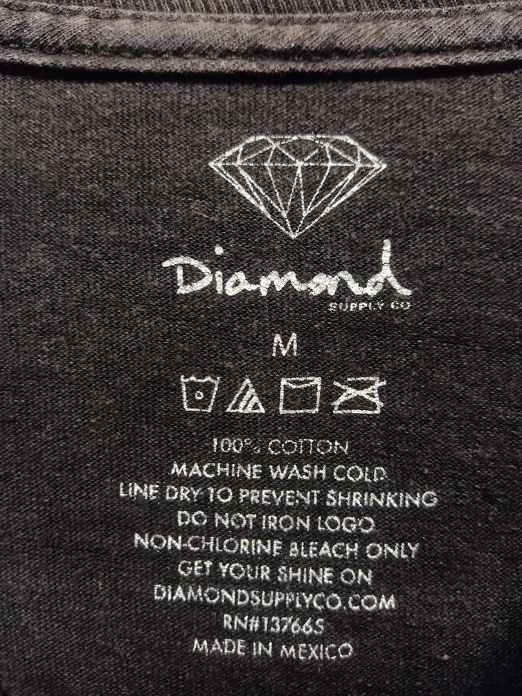Diamond Supply Co. t shirt long sleeve diamond supply co distressed sunfaded Size US M / EU 48-50 / 2 - 5 Thumbnail
