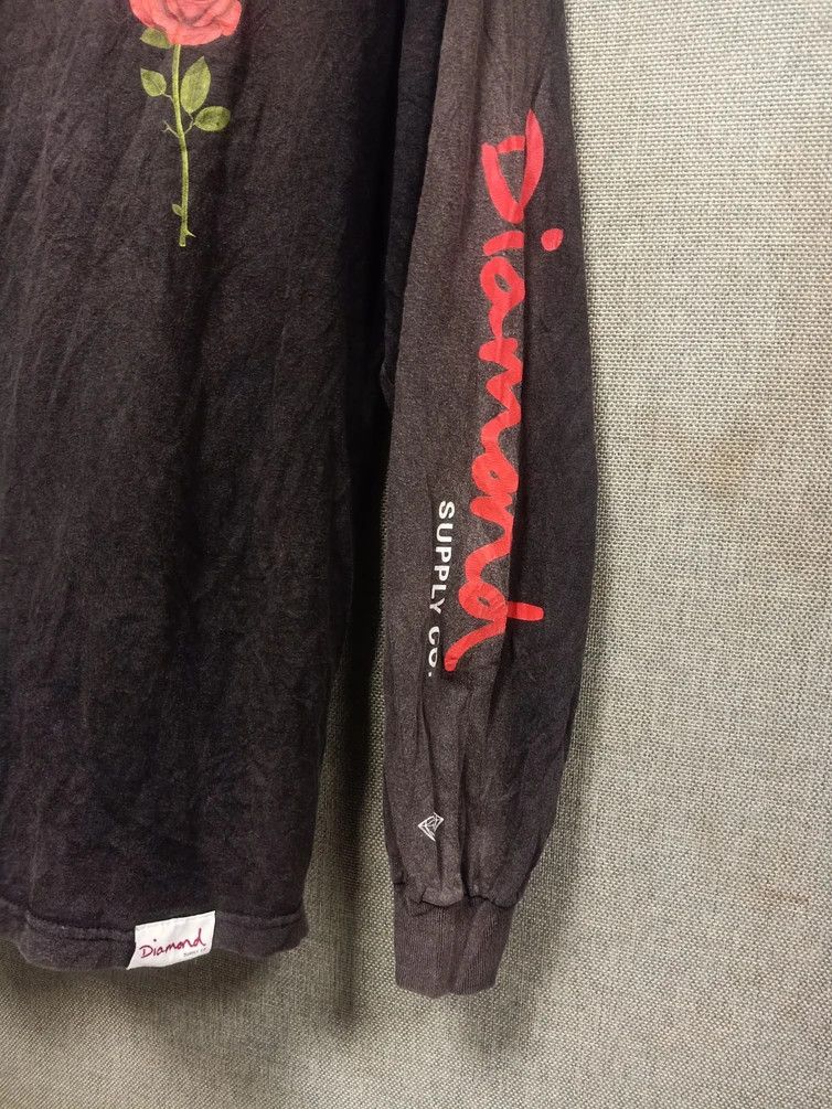 Diamond Supply Co. t shirt long sleeve diamond supply co distressed sunfaded Size US M / EU 48-50 / 2 - 3 Thumbnail