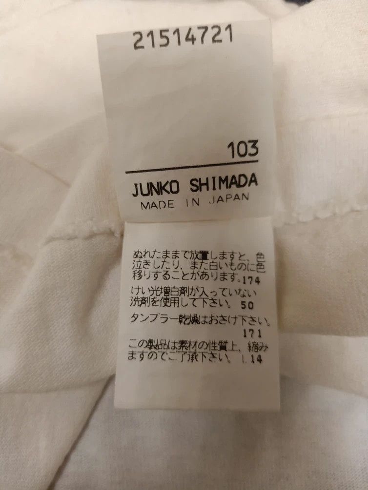 Japanese Brand × Junko Shimada × Vintage vintage t shirt junko shimada made in japan Size US M / EU 48-50 / 2 - 5 Thumbnail
