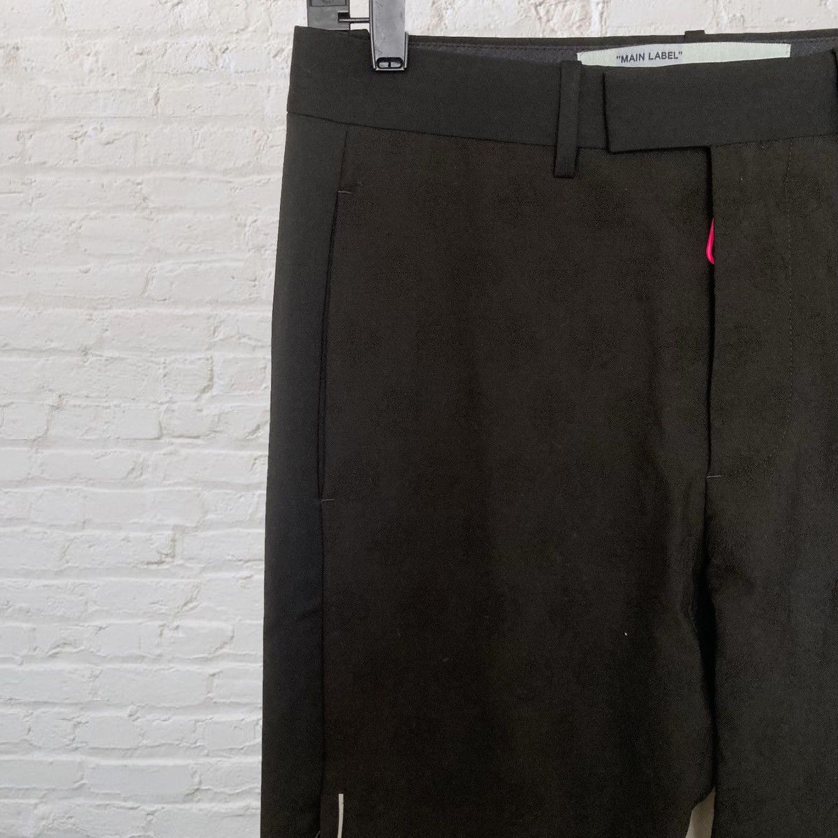 Off-White New OFF-WHITE All-Over Print Flared Wool Pants Size 46 Size US 30 / EU 46 - 2 Thumbnail