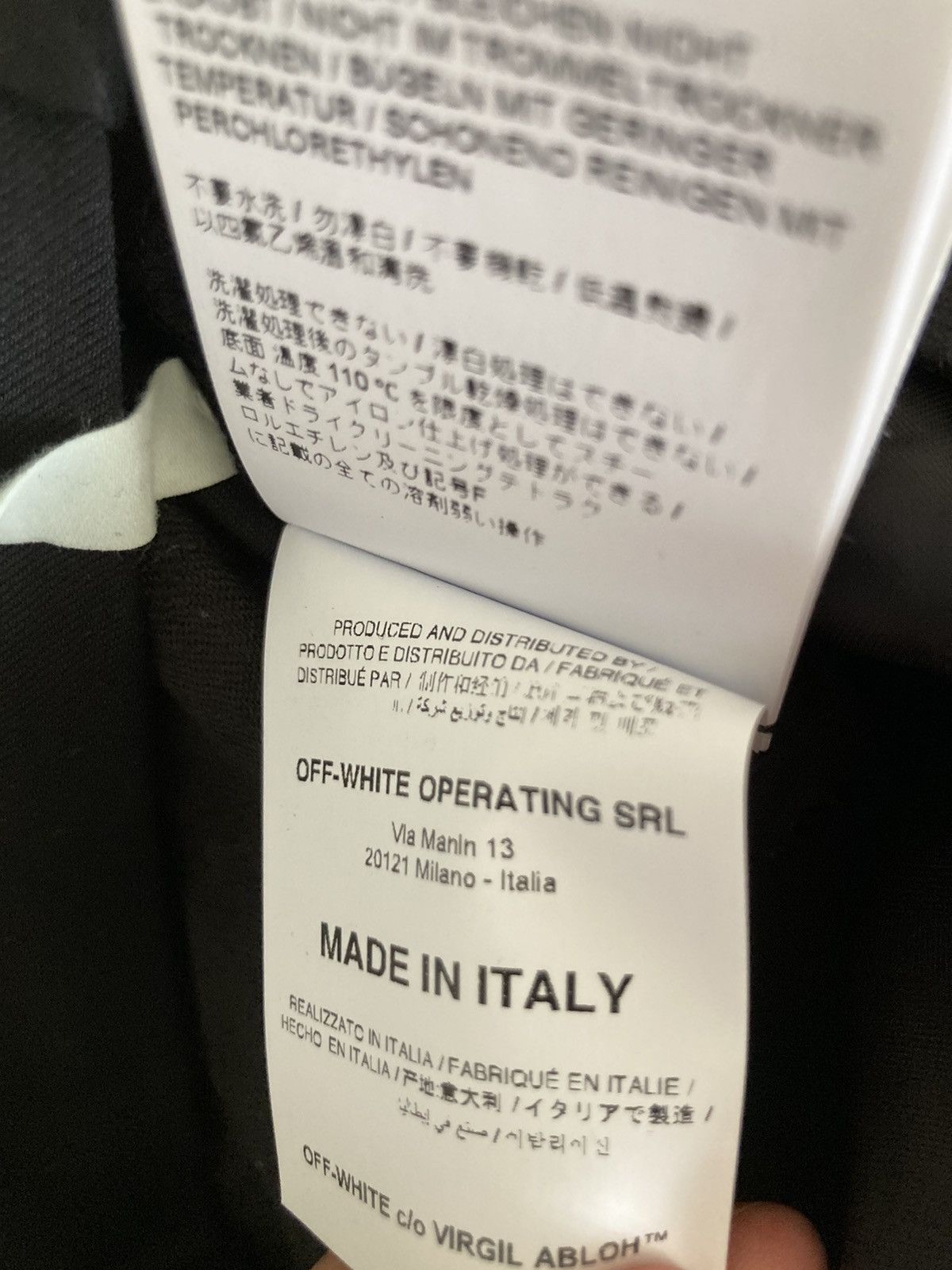 Off-White New OFF-WHITE All-Over Print Flared Wool Pants Size 46 Size US 30 / EU 46 - 11 Thumbnail