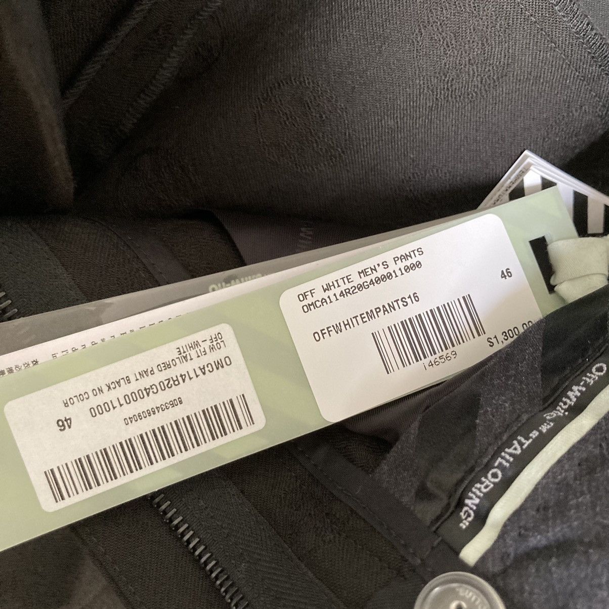 Off-White New OFF-WHITE All-Over Print Flared Wool Pants Size 46 Size US 30 / EU 46 - 8 Thumbnail