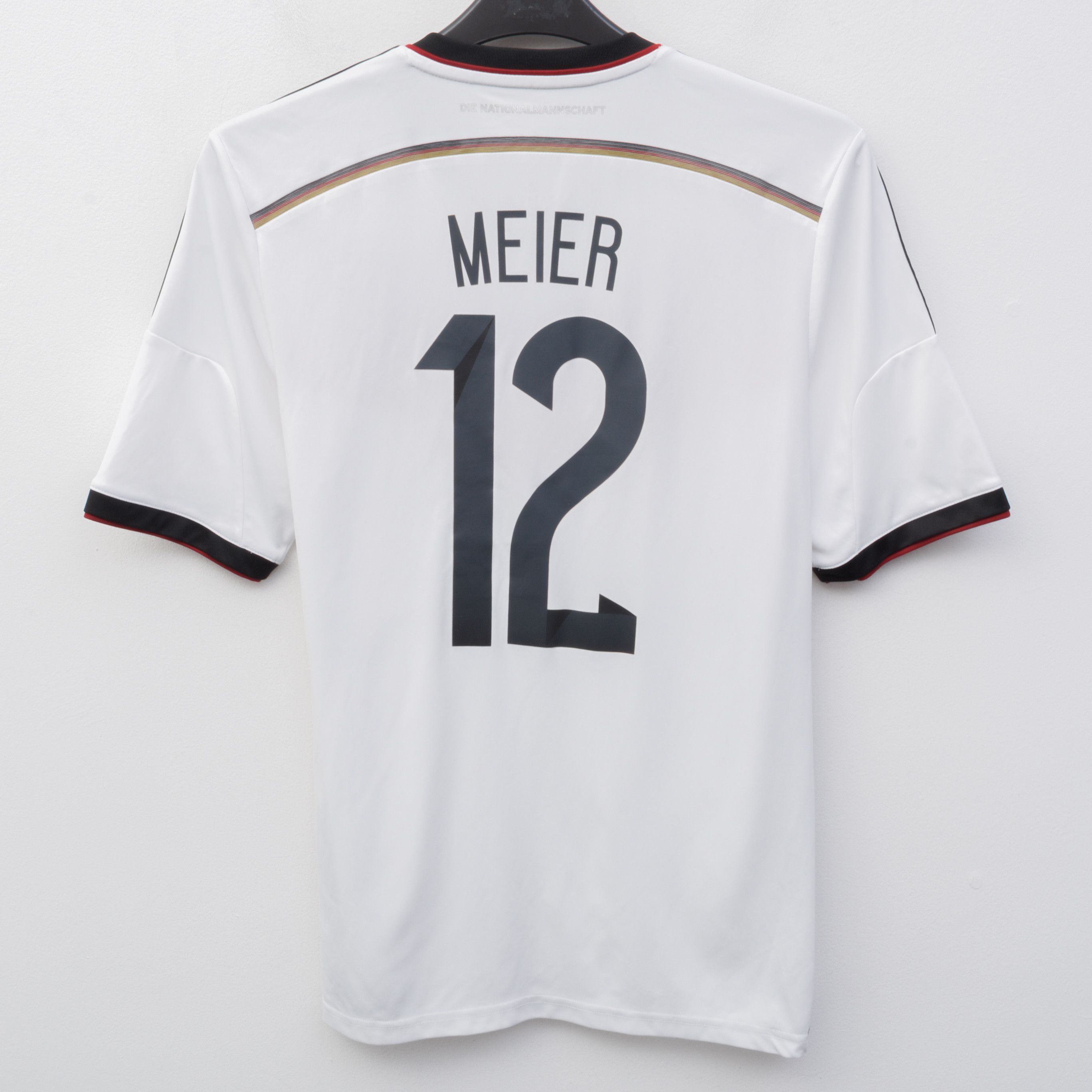 Adidas Germany M Home Shirt Jersey World Cup 2014 2015 #12 MEIER Size US M / EU 48-50 / 2 - 1 Thumbnail