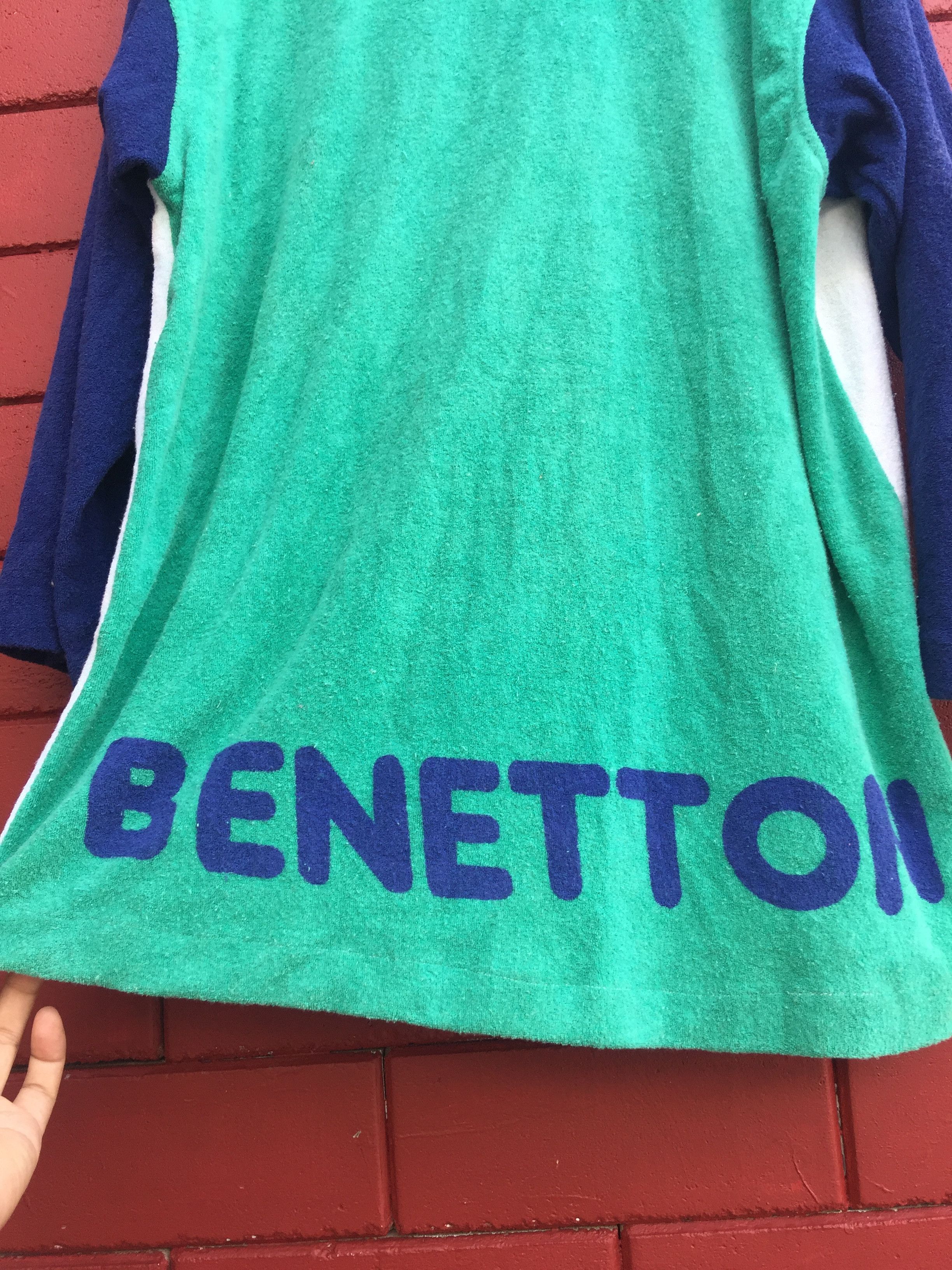 Benetton × Japanese Brand Vintage Benetton Colourful Travis Scott Fashion Style Size US L / EU 52-54 / 3 - 7 Thumbnail
