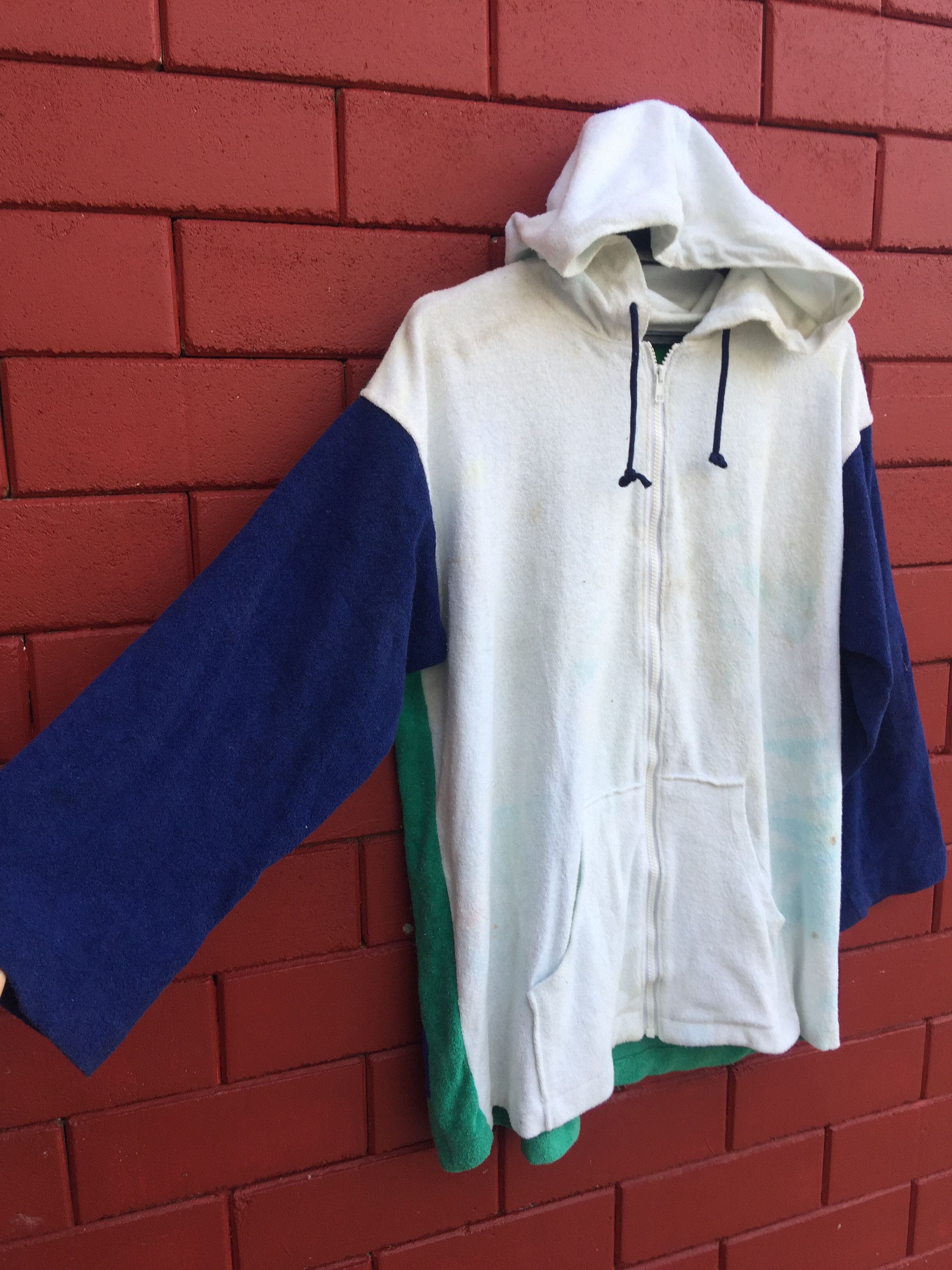 Benetton × Japanese Brand Vintage Benetton Colourful Travis Scott Fashion Style Size US L / EU 52-54 / 3 - 3 Thumbnail