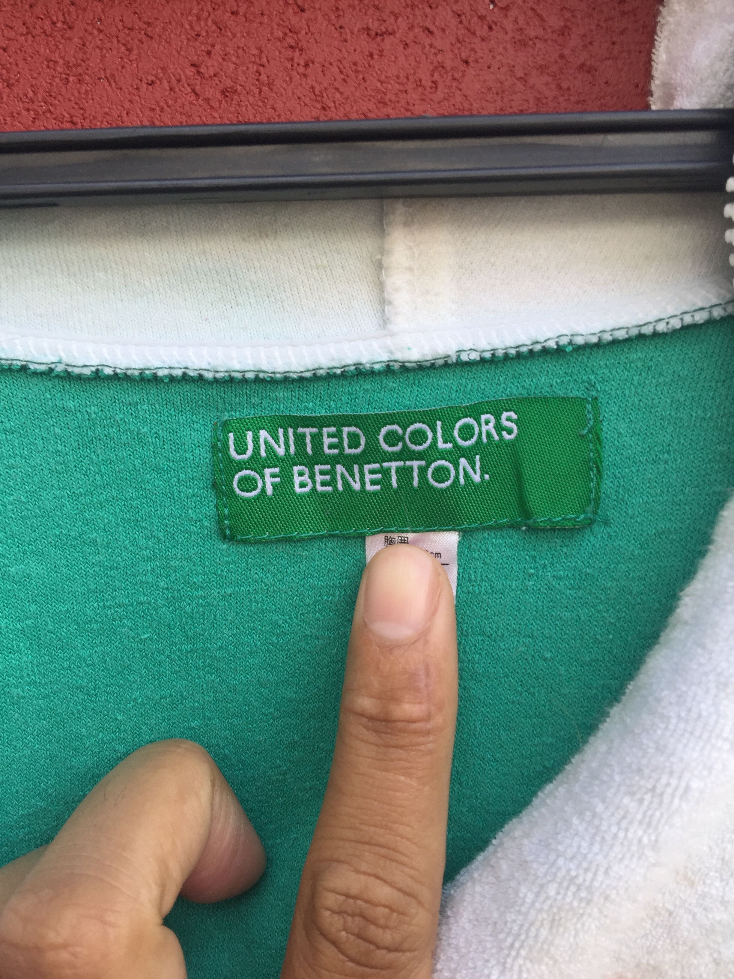 Benetton × Japanese Brand Vintage Benetton Colourful Travis Scott Fashion Style Size US L / EU 52-54 / 3 - 9 Thumbnail