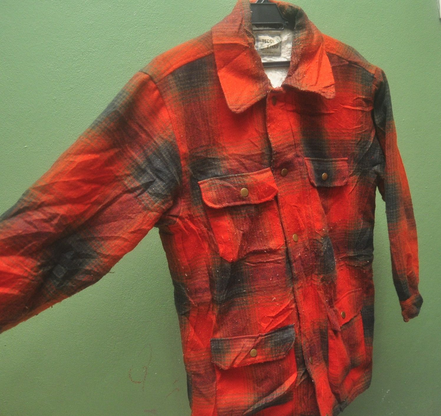 Japanese Brand × Vintage Vintage Teddy Links Grunge Travis Scott Fashion Style Size US L / EU 52-54 / 3 - 3 Thumbnail