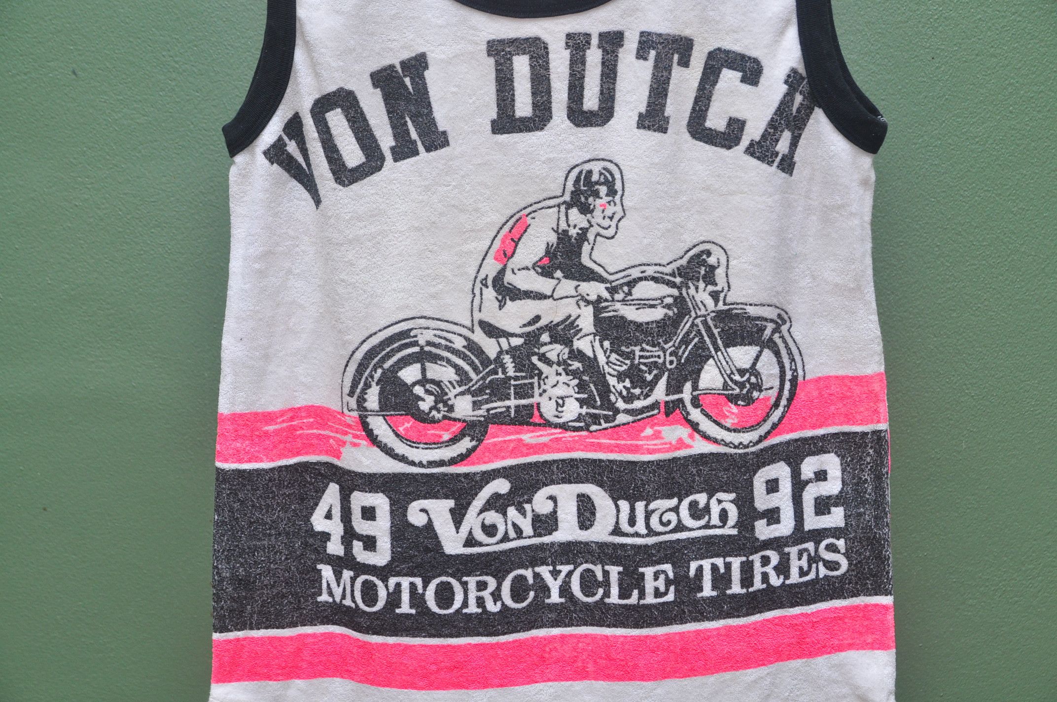 Von Dutch Vintage Von Dutch Motocycles Tyres Shirt Travis Scott Style Size M / US 6-8 / IT 42-44 - 3 Thumbnail