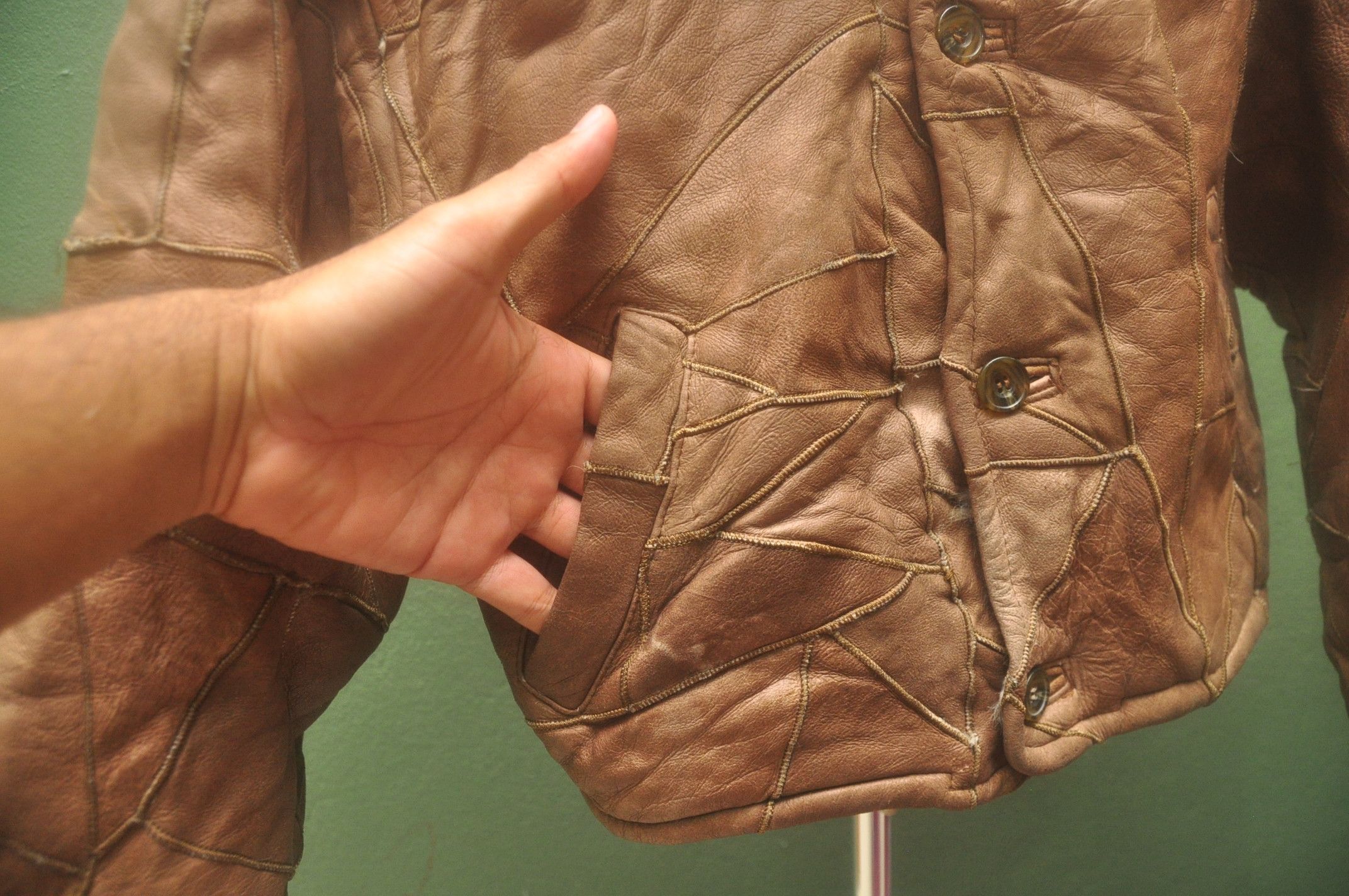 Designer × Japanese Brand Vintage Donna Sparsse Leather Travis Scott Fashion Style Size US M / EU 48-50 / 2 - 5 Thumbnail