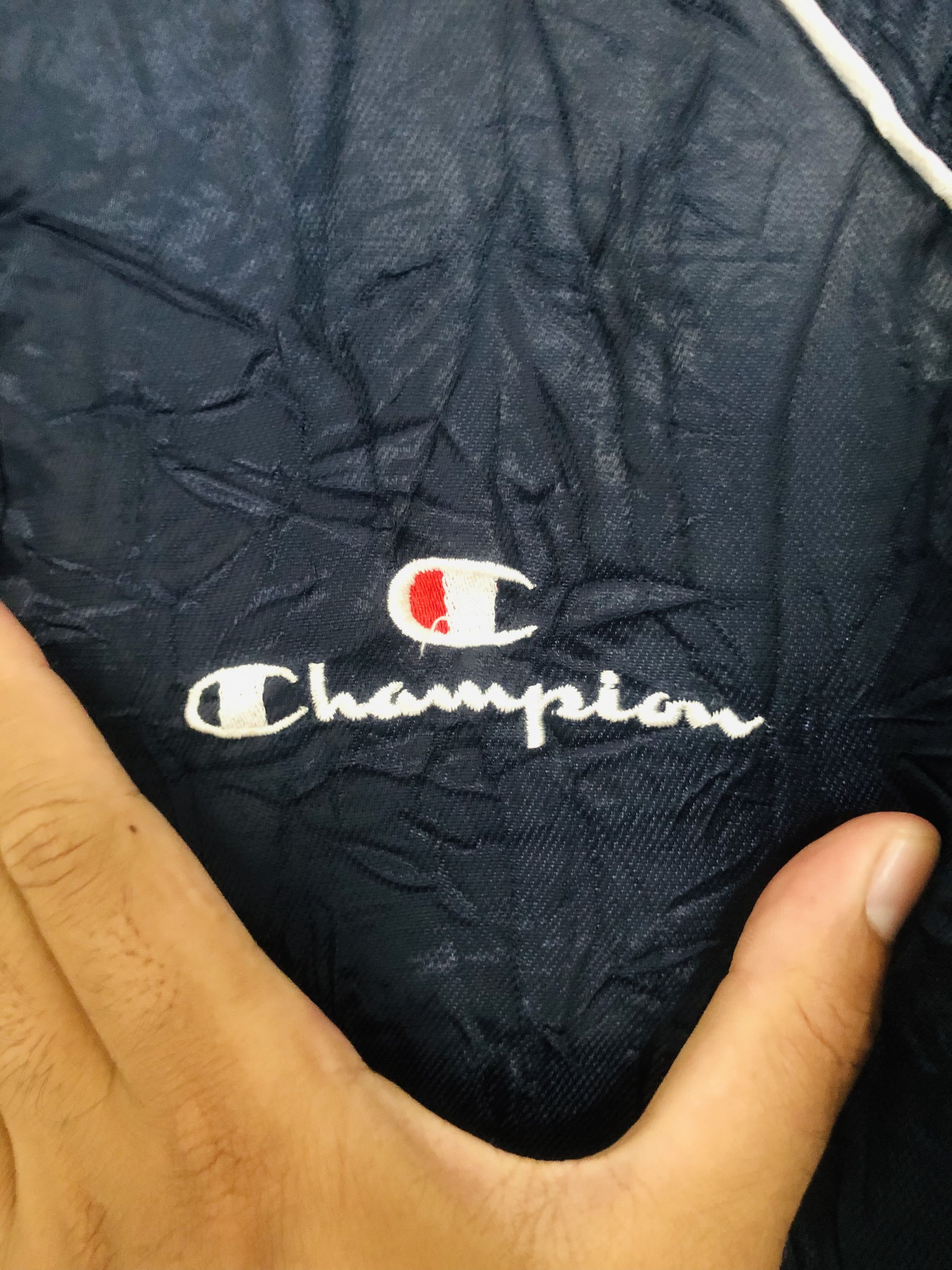 Champion × Japanese Brand Vintage Champion Long Jacket Travis Scott Style Size US M / EU 48-50 / 2 - 4 Thumbnail