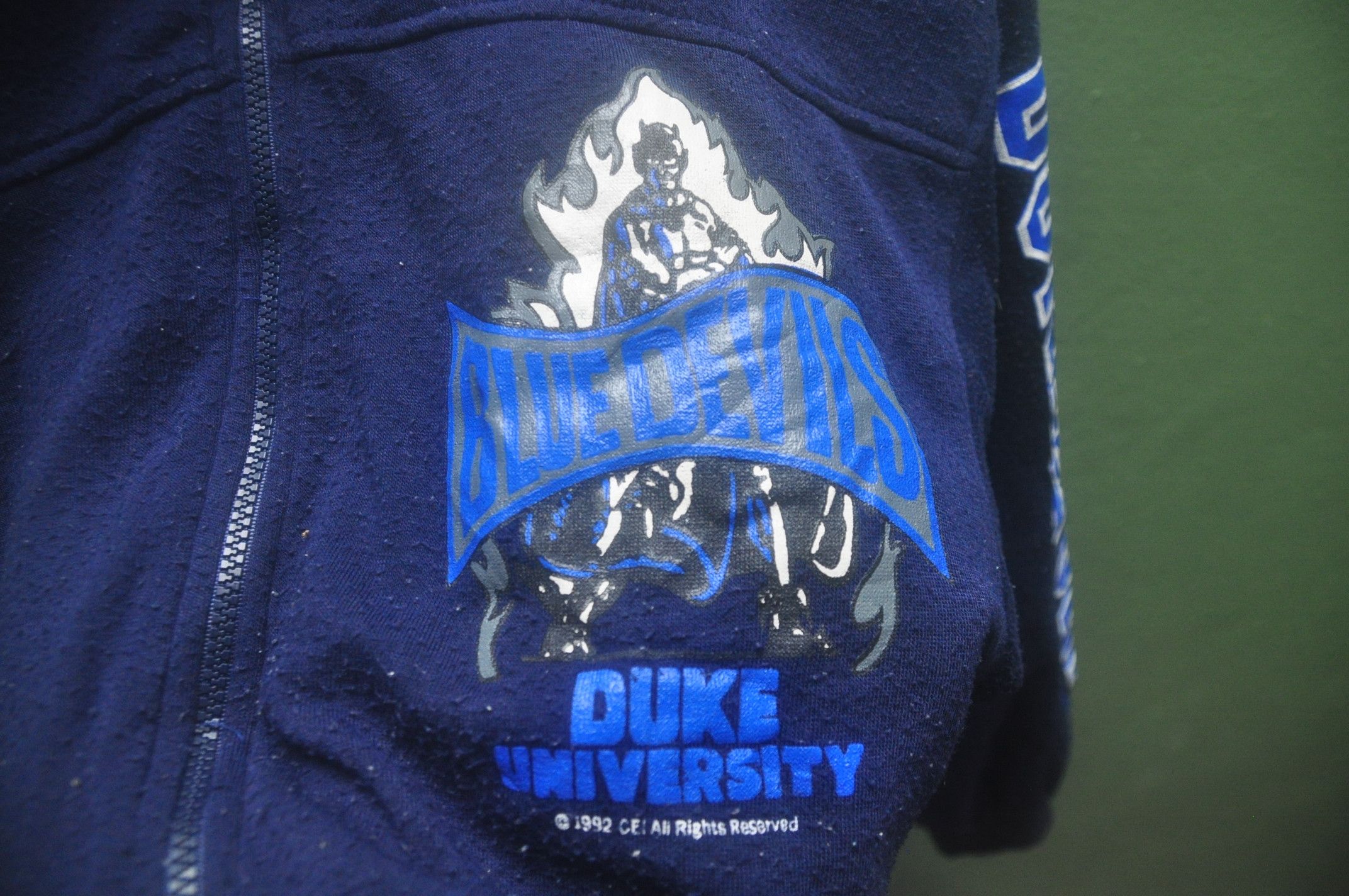 Japanese Brand × Vintage Vintage Blue Devils Duke Univ Travis Scott Fashion Style Size US L / EU 52-54 / 3 - 6 Thumbnail