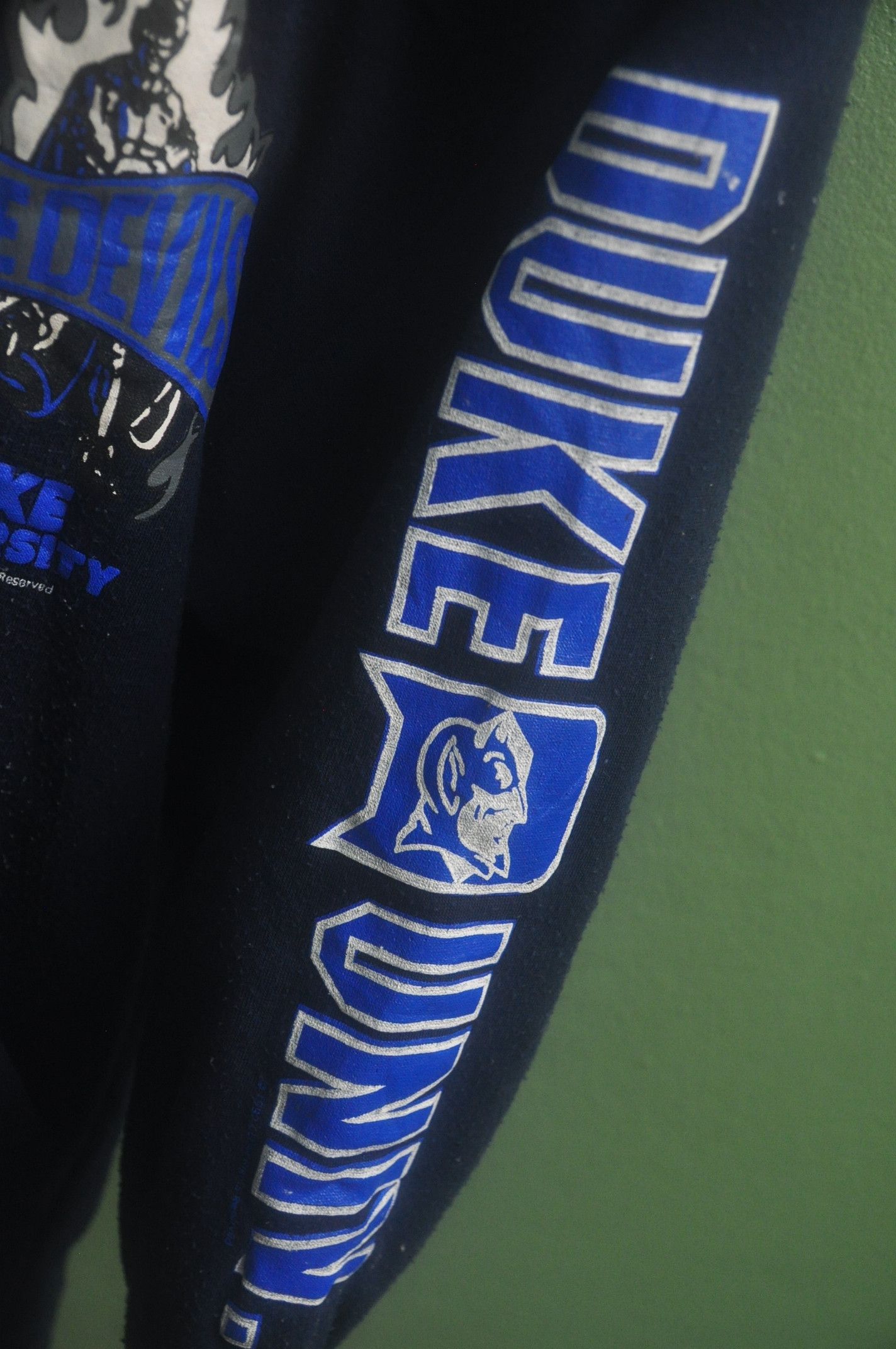Japanese Brand × Vintage Vintage Blue Devils Duke Univ Travis Scott Fashion Style Size US L / EU 52-54 / 3 - 5 Thumbnail