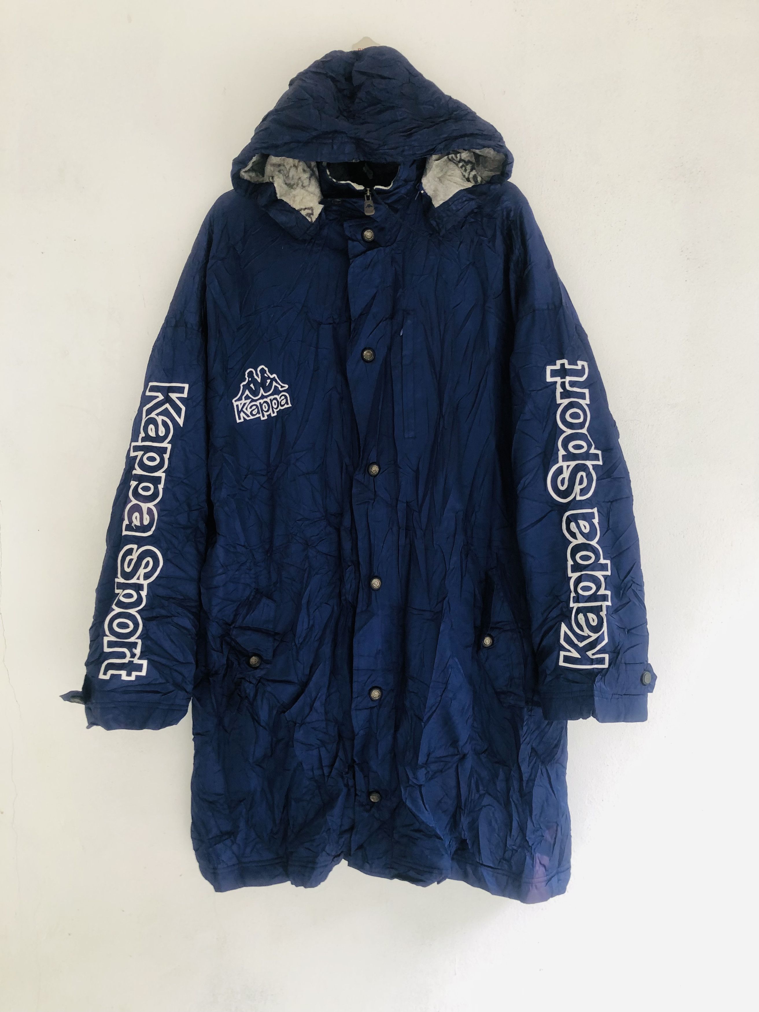 Kappa Vintage Kappa Sport Streetwear Fashion Style Long Jacket Size US L / EU 52-54 / 3 - 1 Thumbnail