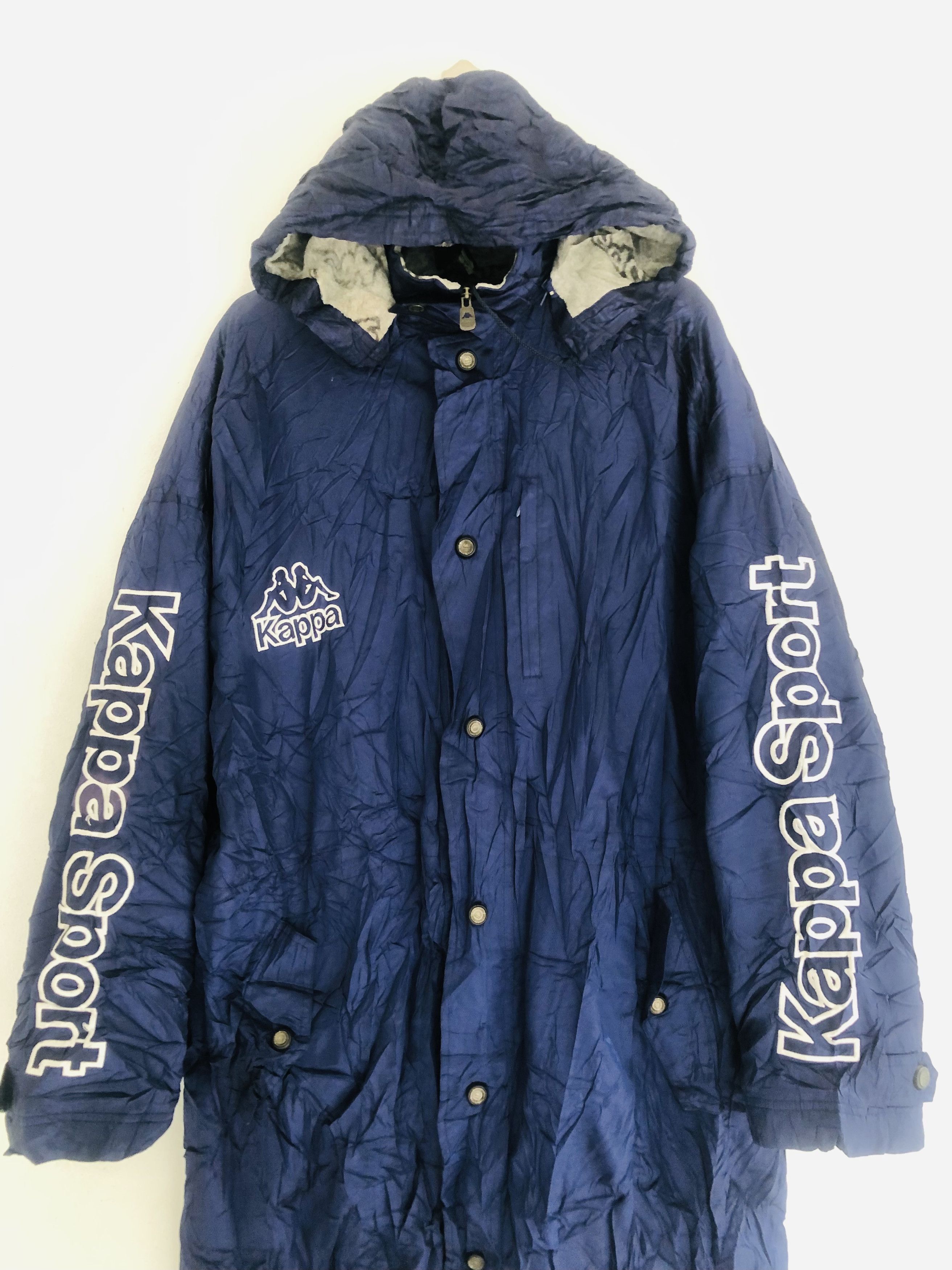 Kappa Vintage Kappa Sport Streetwear Fashion Style Long Jacket Size US L / EU 52-54 / 3 - 3 Thumbnail