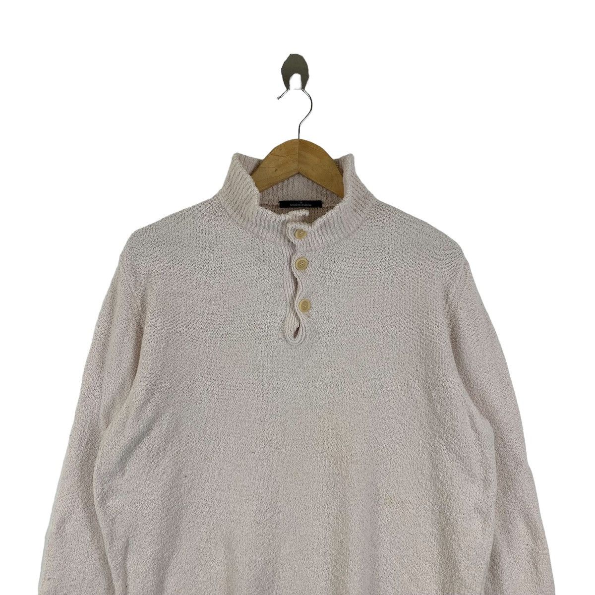 Ermenegildo Zegna Vintage ERMENEGILDO ZEGNA Made In Italy Knitwear Sweatshirt Size US L / EU 52-54 / 3 - 4 Thumbnail