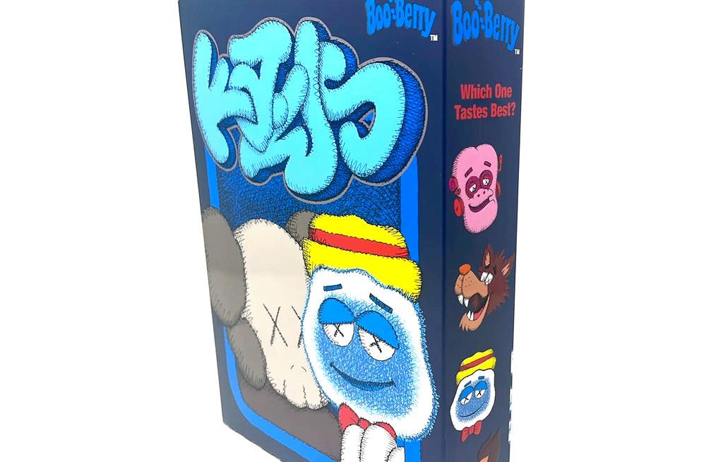 Kaws Kaws Monsters Limited Edition Cereal Box (Acrylic Box) Grailed