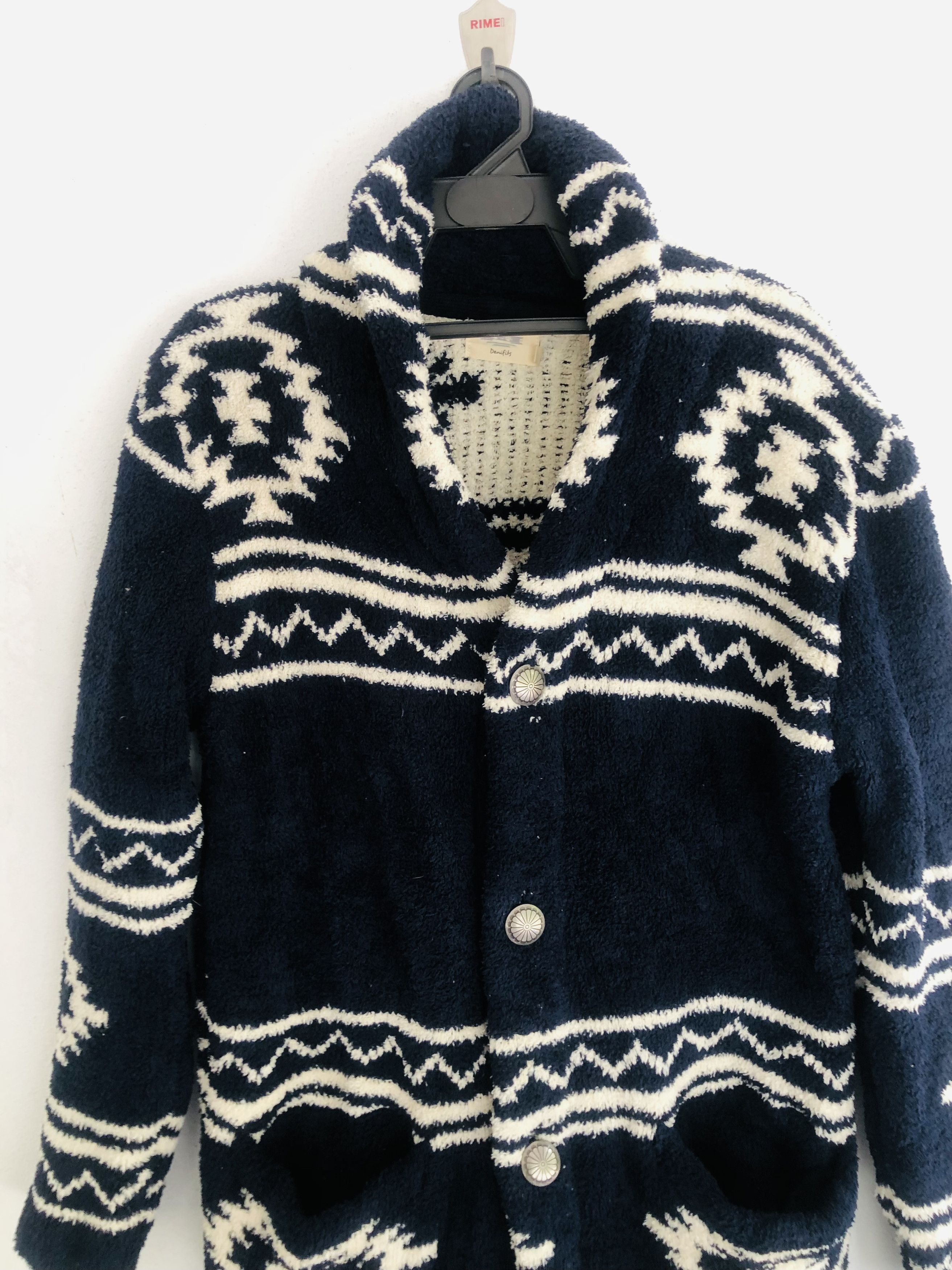 Japanese Brand × Vintage Vintage Denifits Japan Design Travis Scott Fashion Style Size US L / EU 52-54 / 3 - 3 Thumbnail