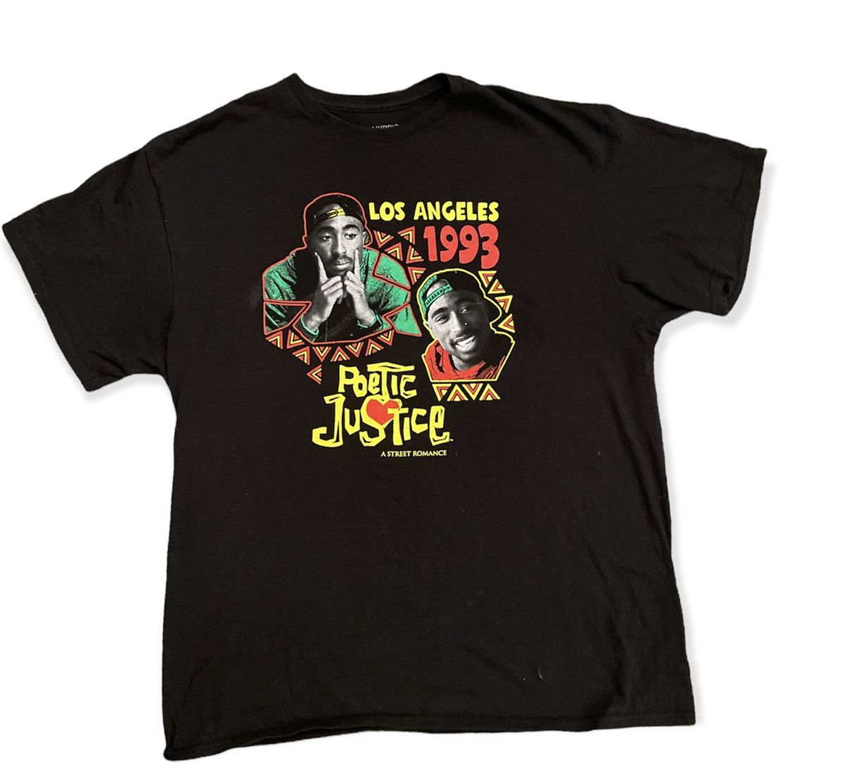 Vintage Poetic Justice Los Angeles 1993 T-Shirt Size Large Size US L / EU 52-54 / 3 - 1 Thumbnail