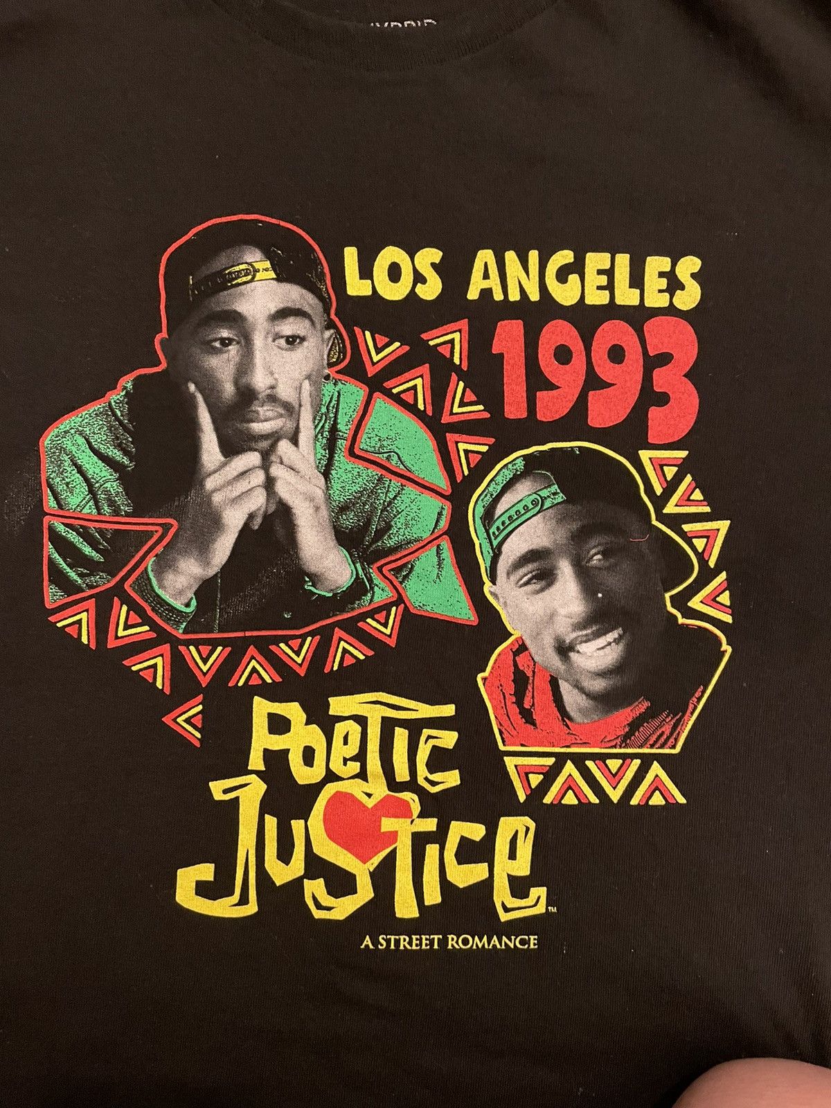 Vintage Poetic Justice Los Angeles 1993 T-Shirt Size Large Size US L / EU 52-54 / 3 - 2 Thumbnail