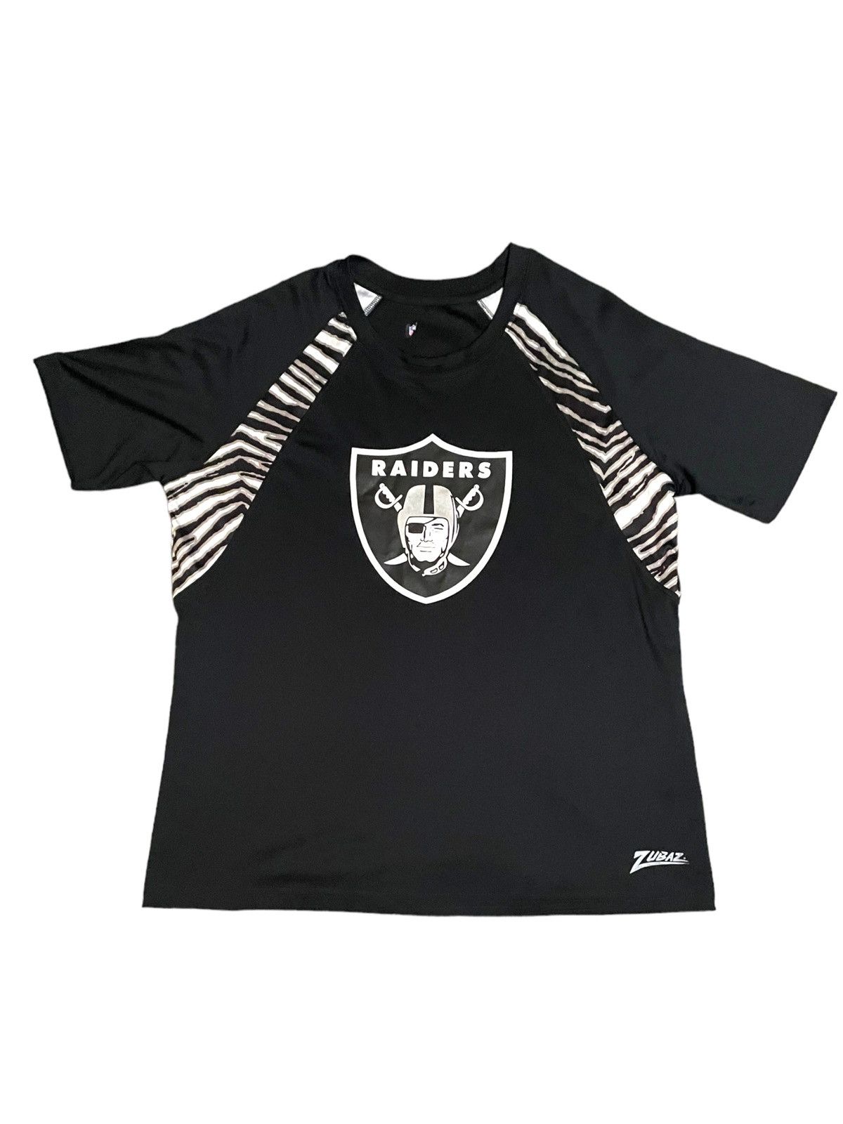NFL × Nike Zumbaz NFL Raiders Zebra Panel Shirt Size US L / EU 52-54 / 3 - 1 Thumbnail