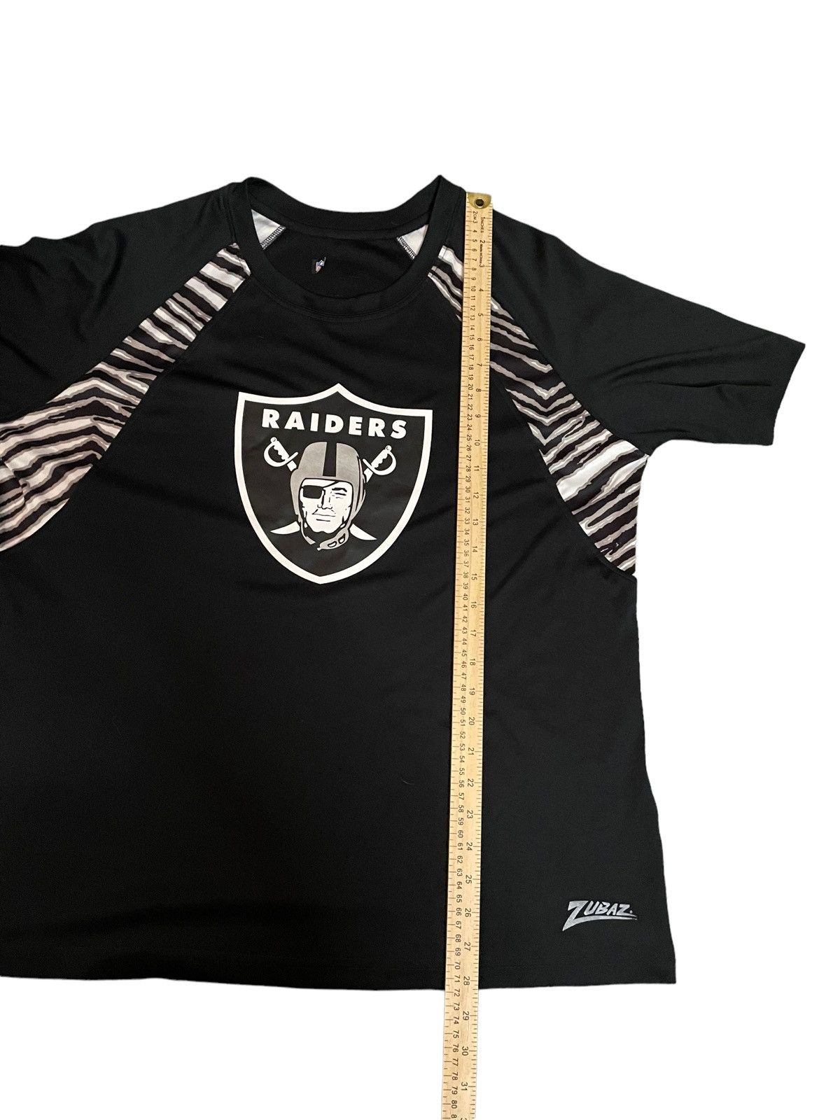 NFL × Nike Zumbaz NFL Raiders Zebra Panel Shirt Size US L / EU 52-54 / 3 - 4 Thumbnail