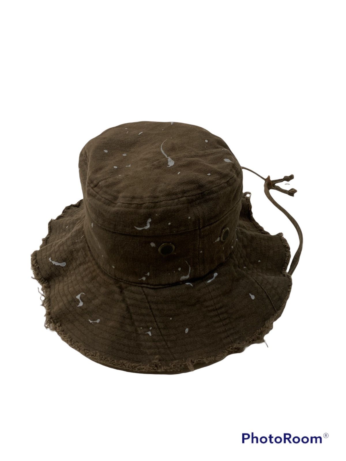 Japanese Brand × Vintage VINTAGE DISTRESSED PAINT SPLATTER BUCKET HAT Size ONE SIZE - 2 Thumbnail