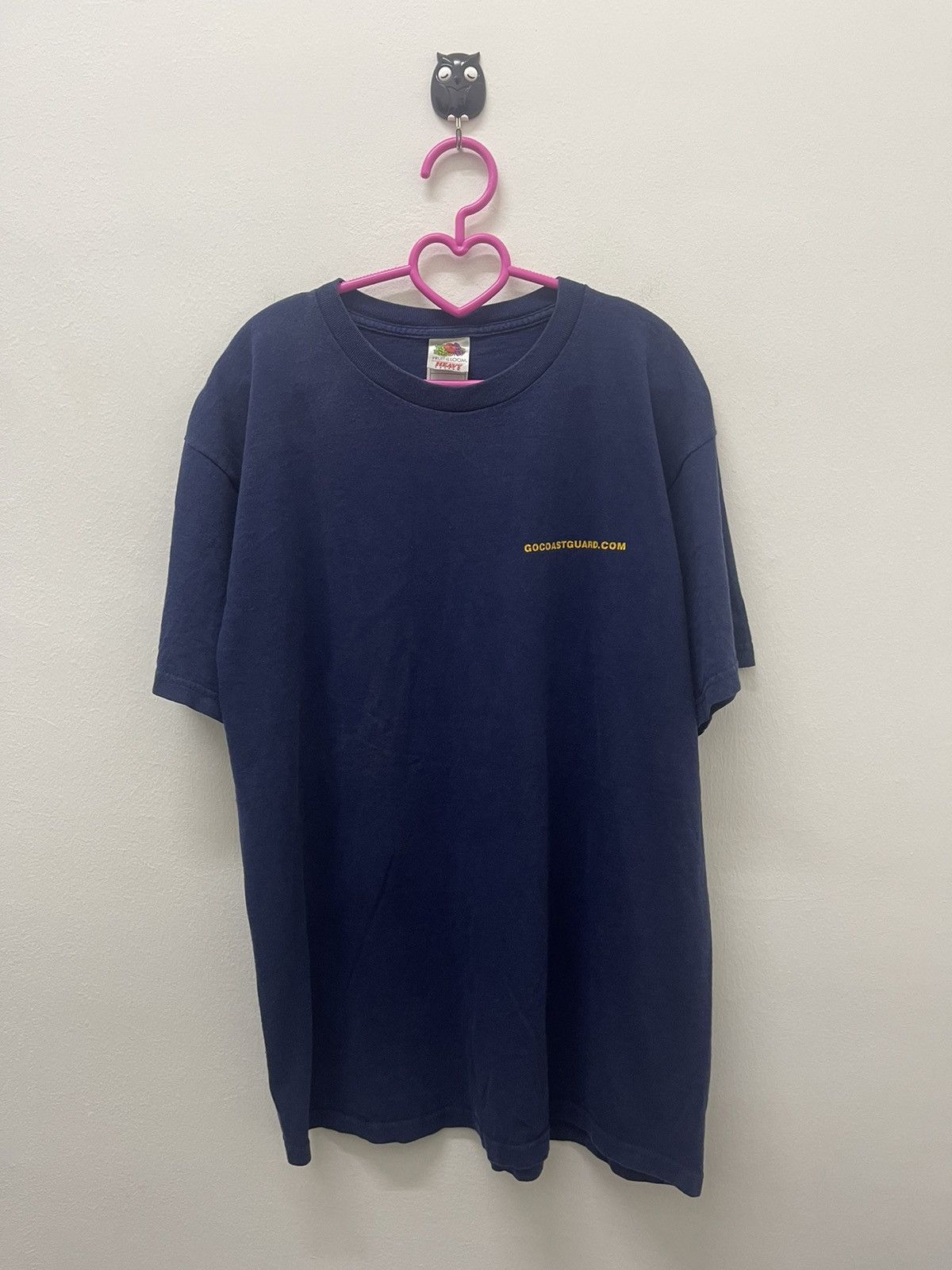 Vintage Rare Vintage US COAST GUARD Spell Out Tee Size US L / EU 52-54 / 3 - 3 Thumbnail