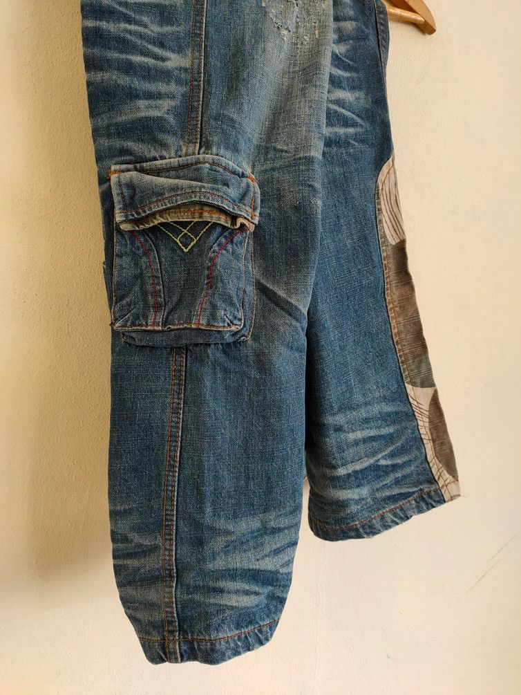 Japanese Brand × Vintage Rare🔥Joneaa Jeans Tactical Cargo pocket Size US 32 / EU 48 - 6 Thumbnail
