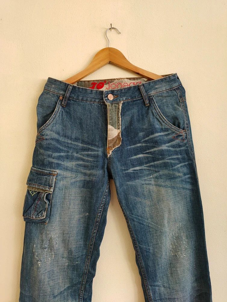Japanese Brand × Vintage Rare🔥Joneaa Jeans Tactical Cargo pocket Size US 32 / EU 48 - 5 Thumbnail