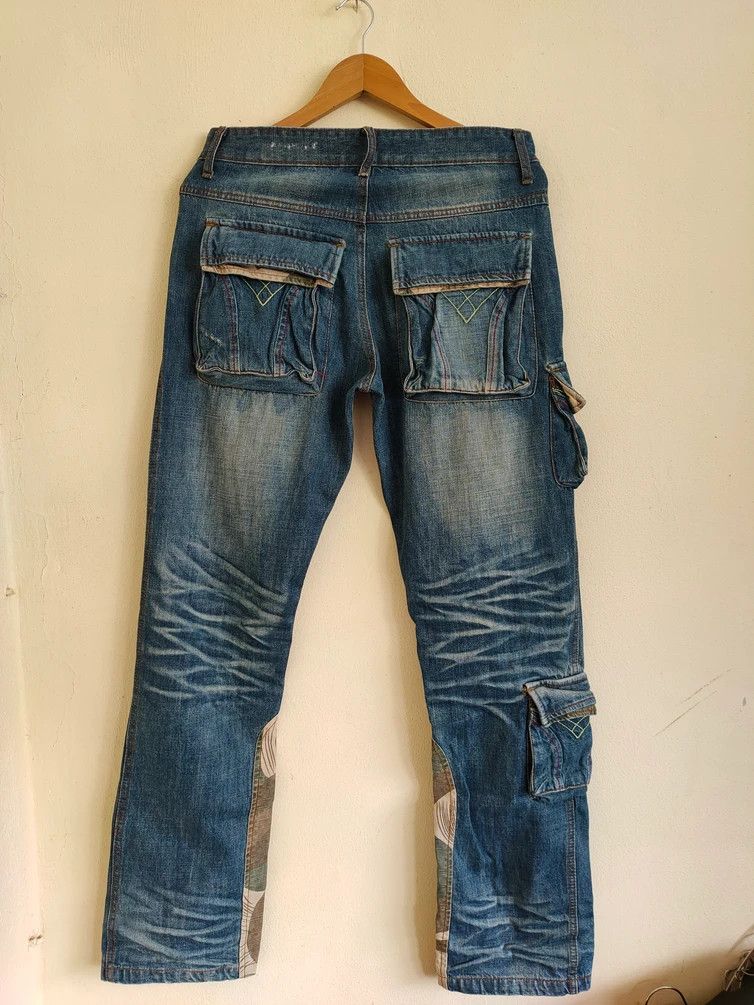Japanese Brand × Vintage Rare🔥Joneaa Jeans Tactical Cargo pocket Size US 32 / EU 48 - 2 Thumbnail