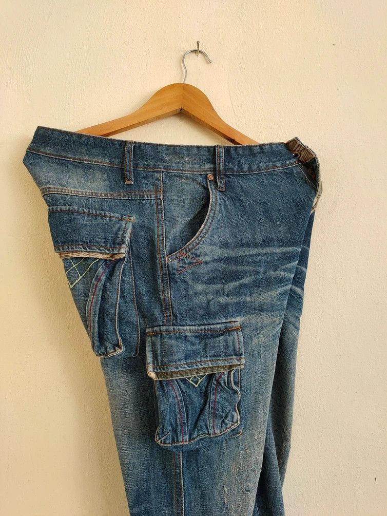 Japanese Brand × Vintage Rare🔥Joneaa Jeans Tactical Cargo pocket Size US 32 / EU 48 - 11 Thumbnail
