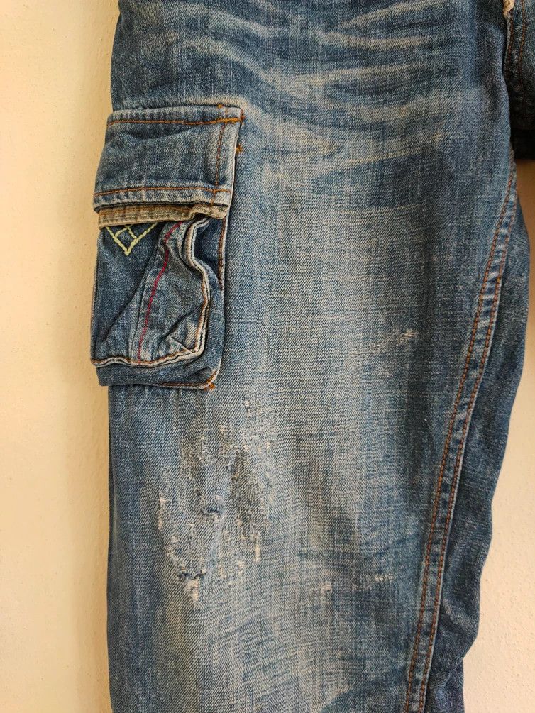 Japanese Brand × Vintage Rare🔥Joneaa Jeans Tactical Cargo pocket Size US 32 / EU 48 - 7 Thumbnail